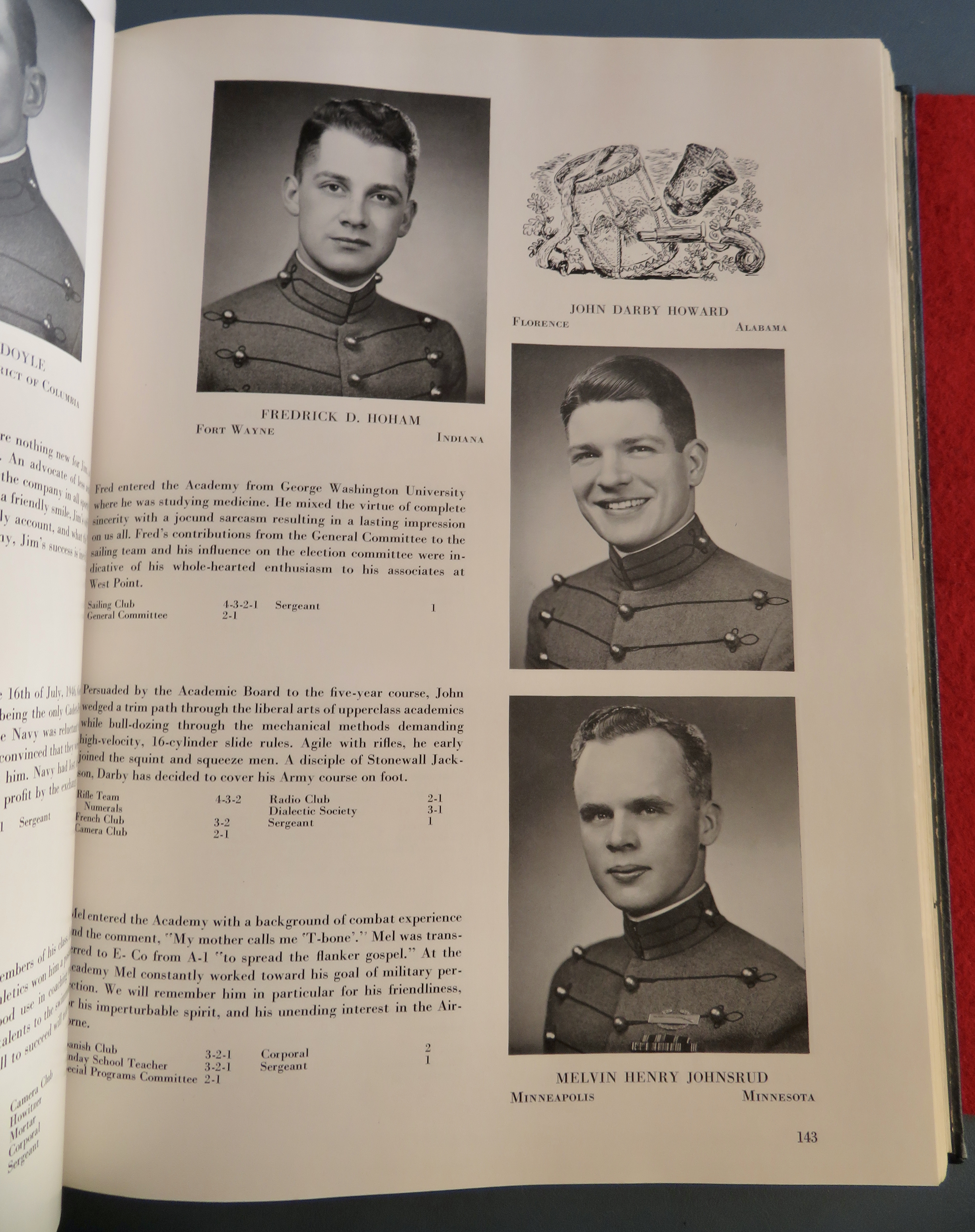 Original 1950 The Howitzer US Military Academy Yearbook