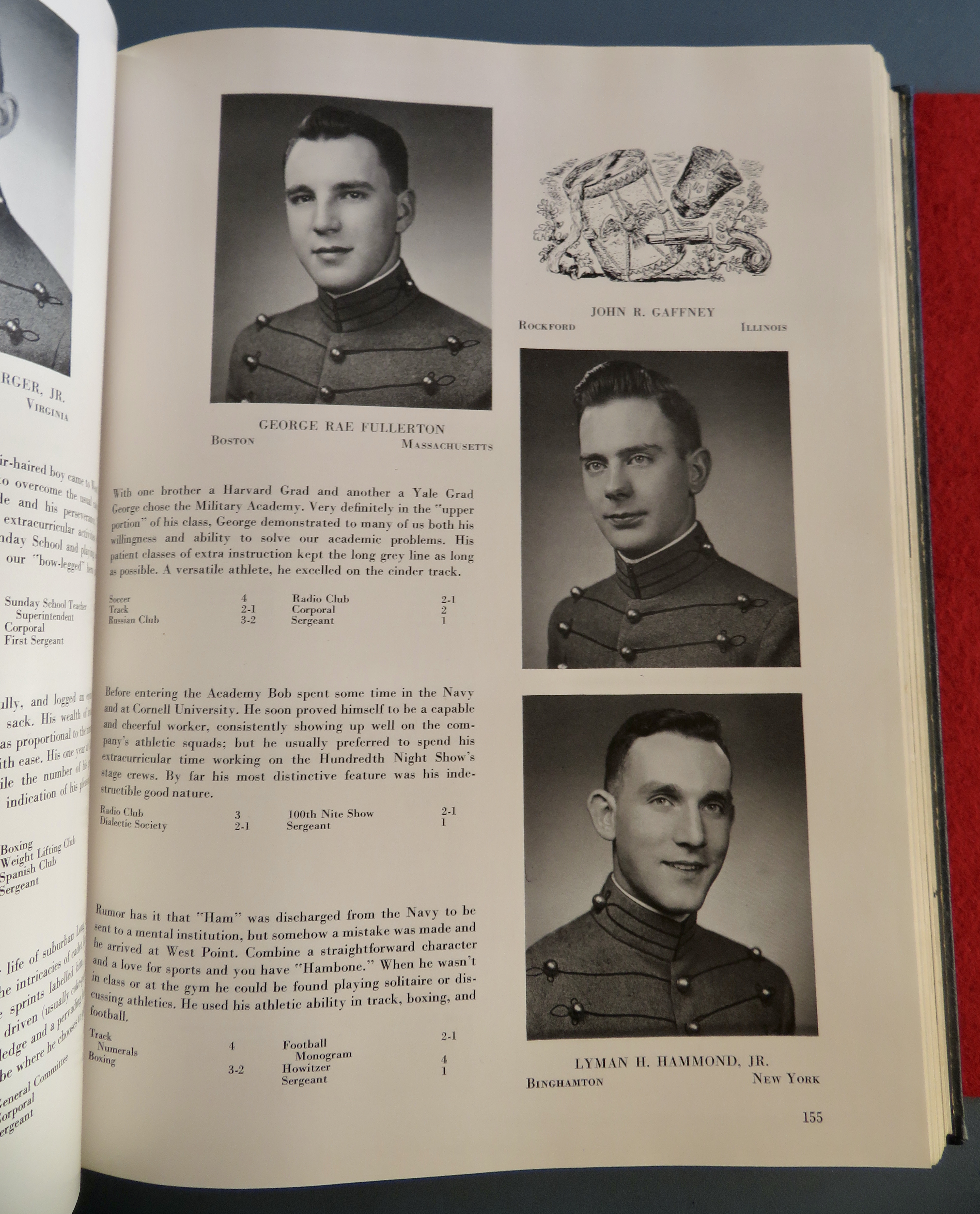 Original 1950 The Howitzer US Military Academy Yearbook