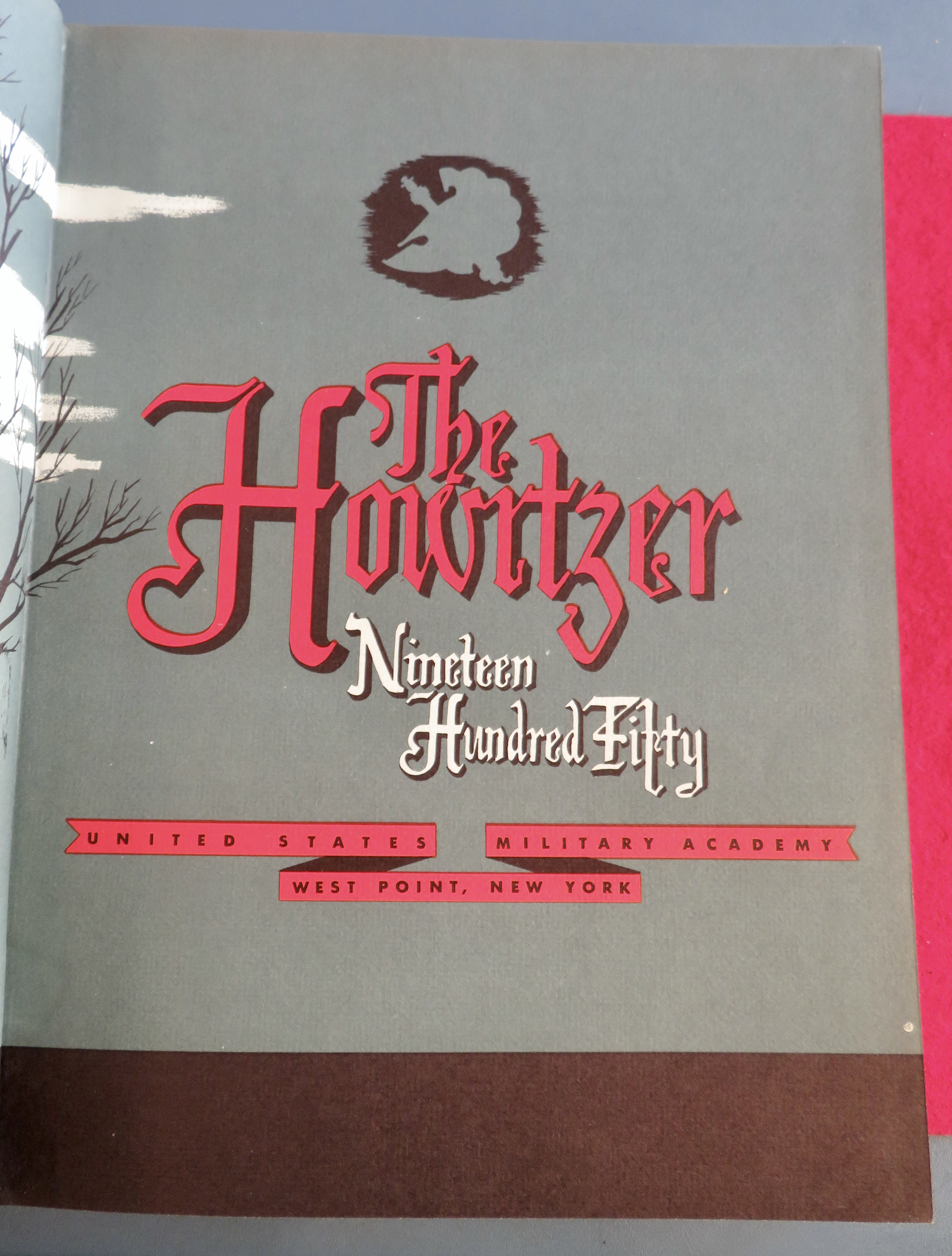 Original 1950 The Howitzer US Military Academy Yearbook