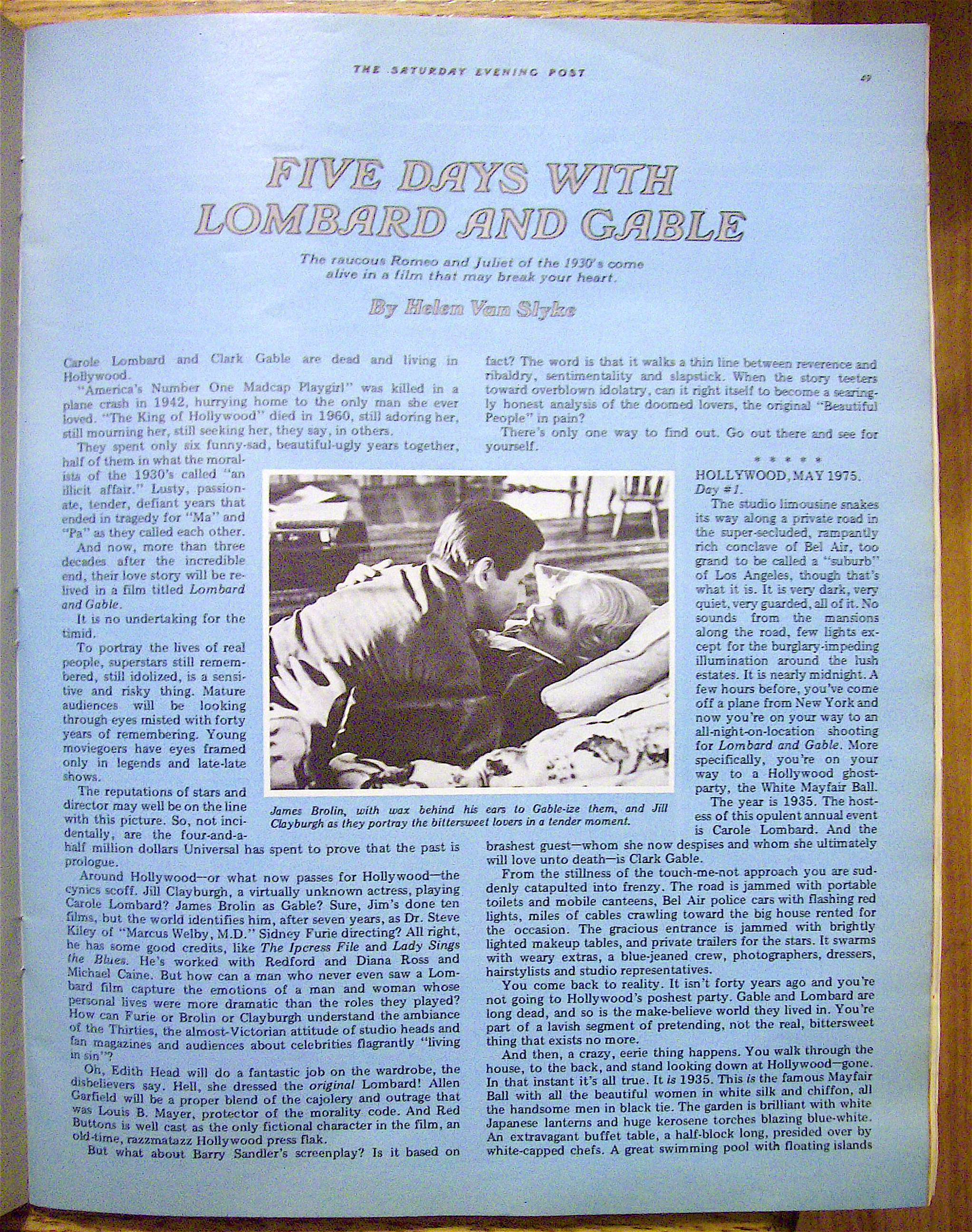 Saturday Evening Post Magazine-November 1975
