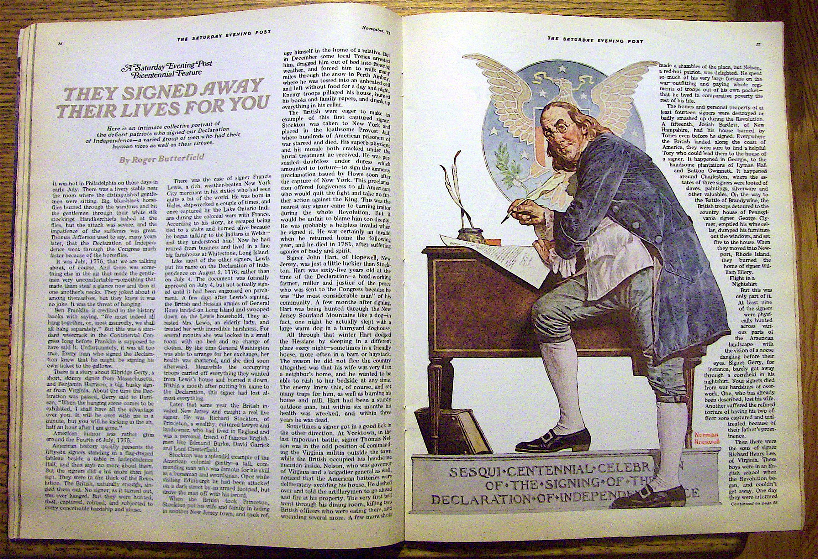 Saturday Evening Post Magazine-November 1975