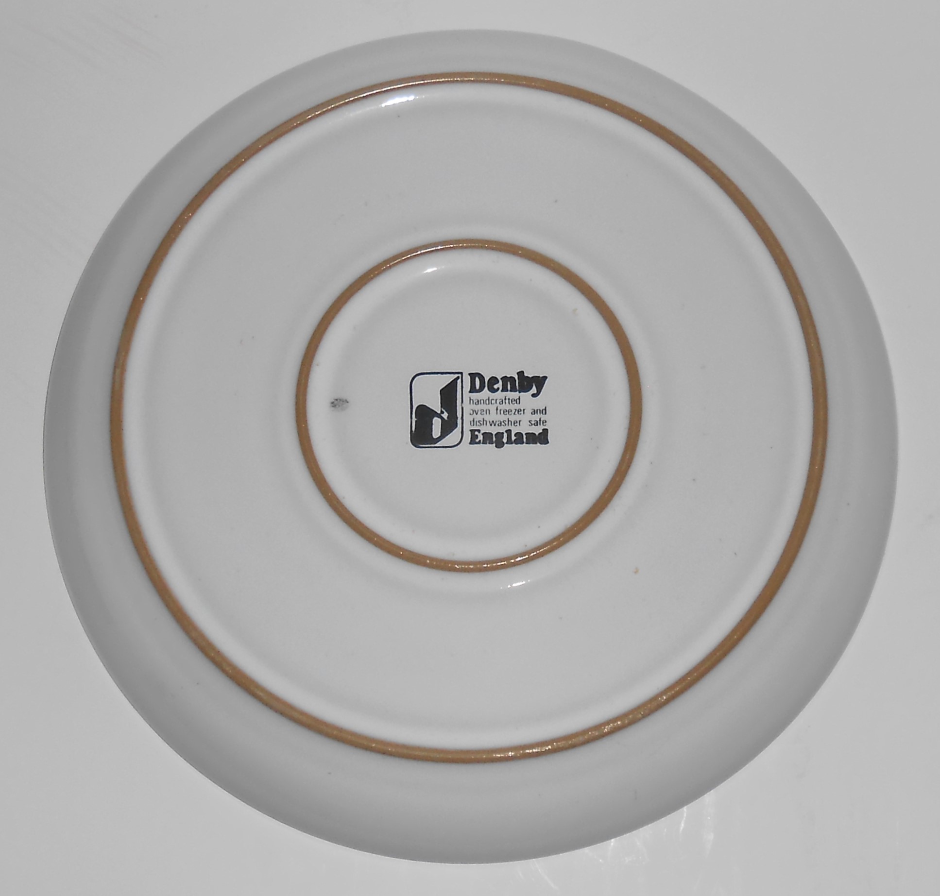 Denby Pottery Stoneware Whisper Salad Plate