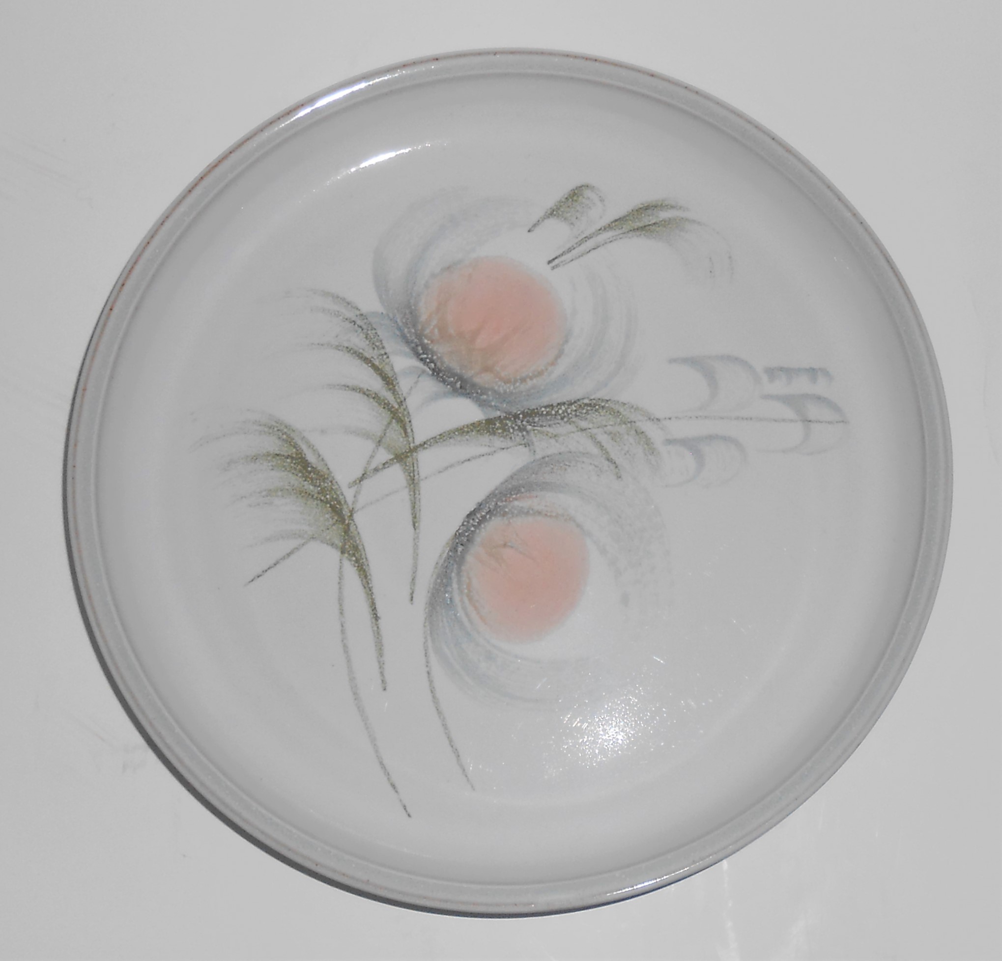 Denby Pottery Stoneware Whisper Salad Plate