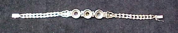 Bracelet Sterling Silver Topaz Amethyst Citrine