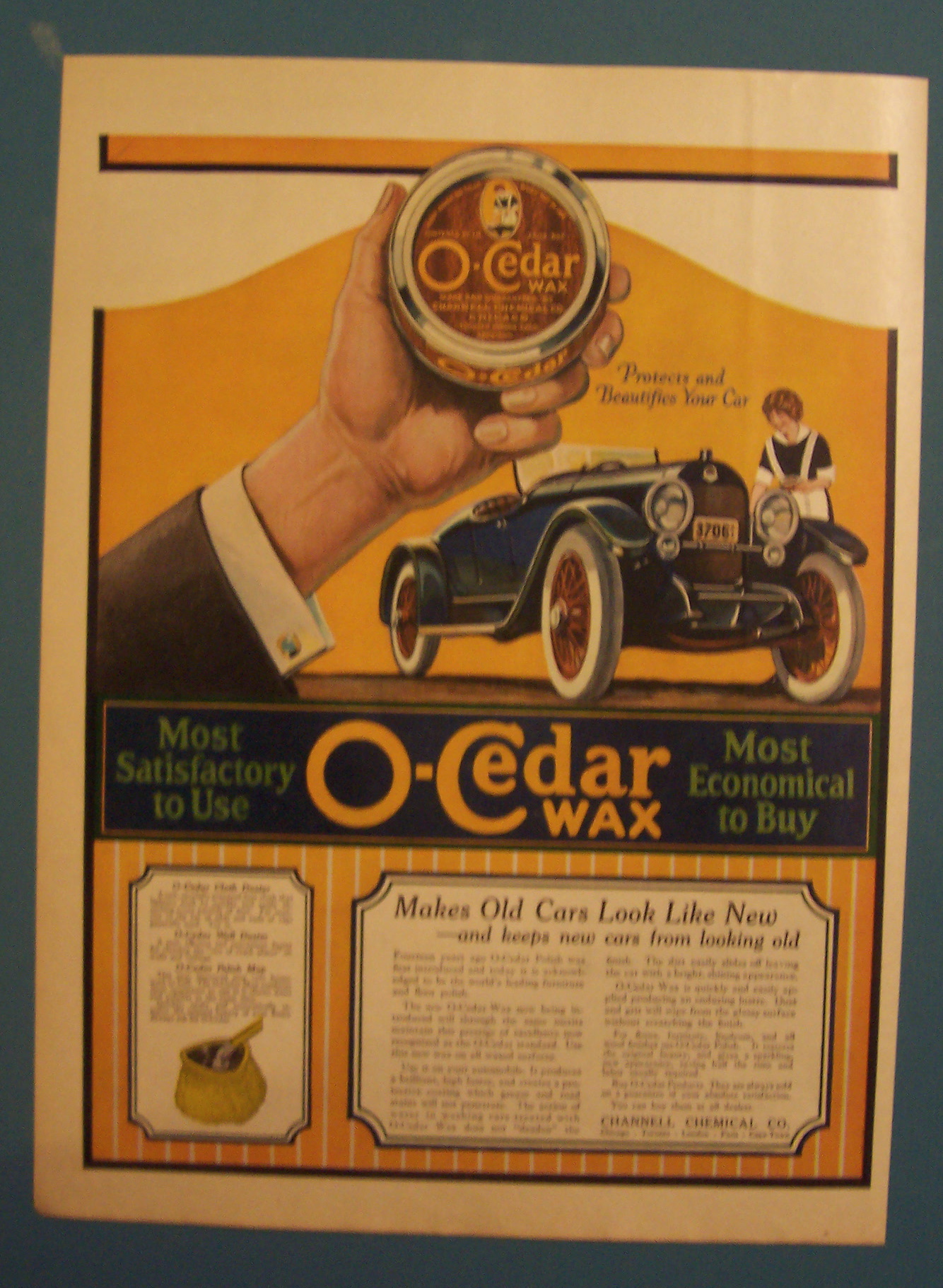 1923 O - Cedar Wax