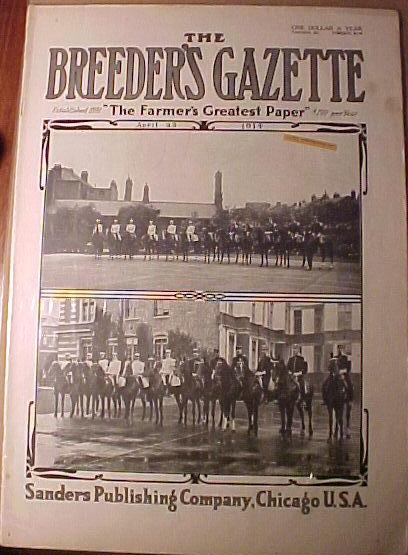 The Breeders Gazette Paper - April 23, 1914