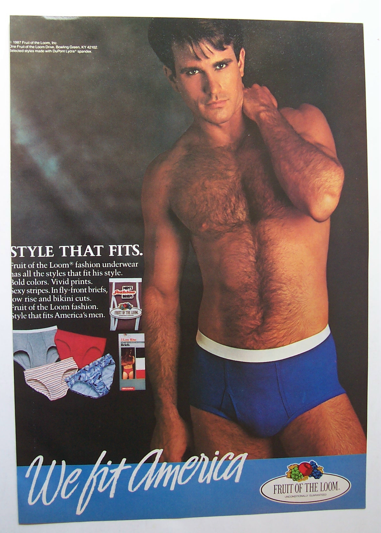 1988  Fruit  Of  The  Loom  Underwear