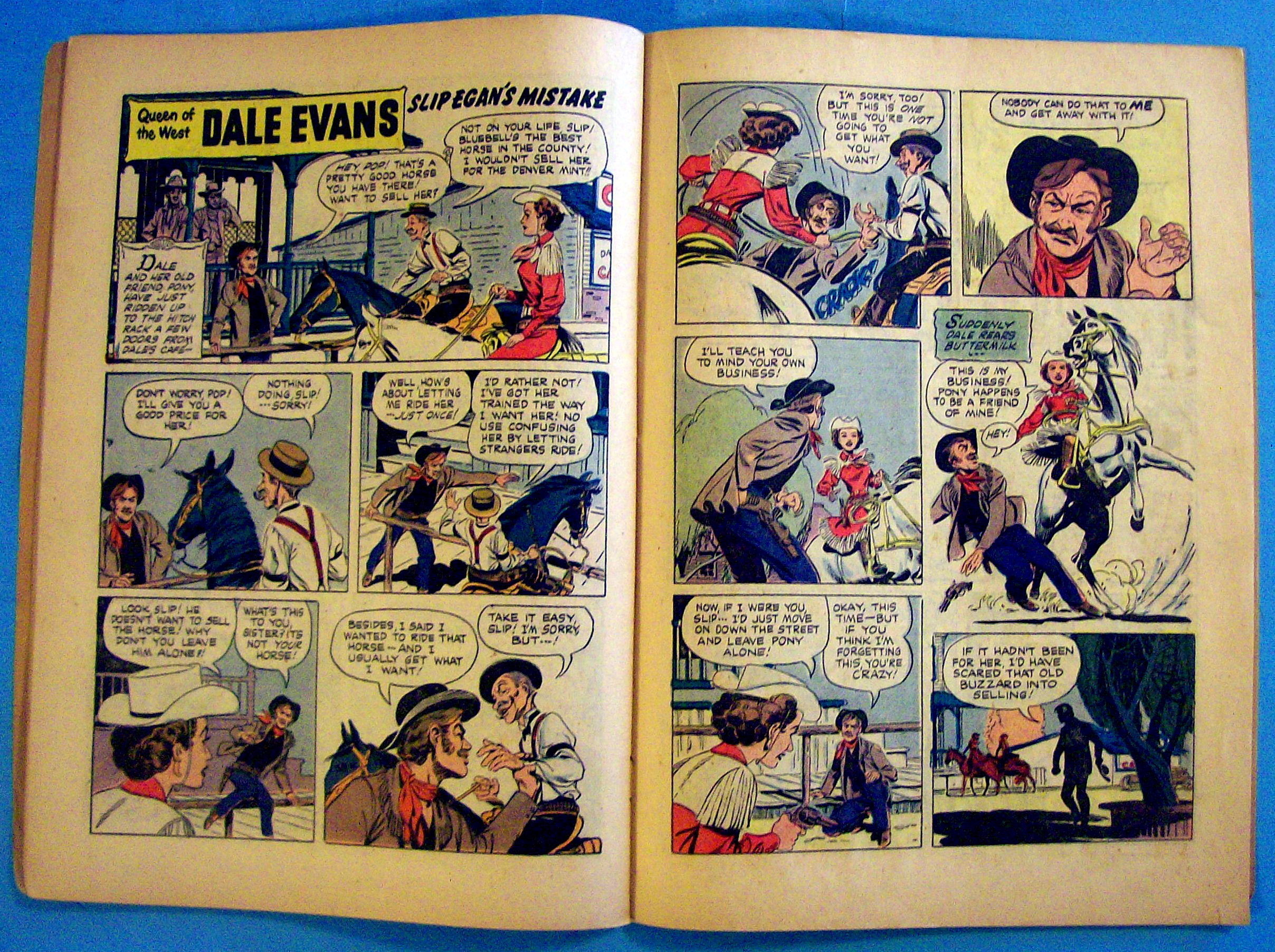 Dale Evans Queen Of The West Comic #17 October 1957