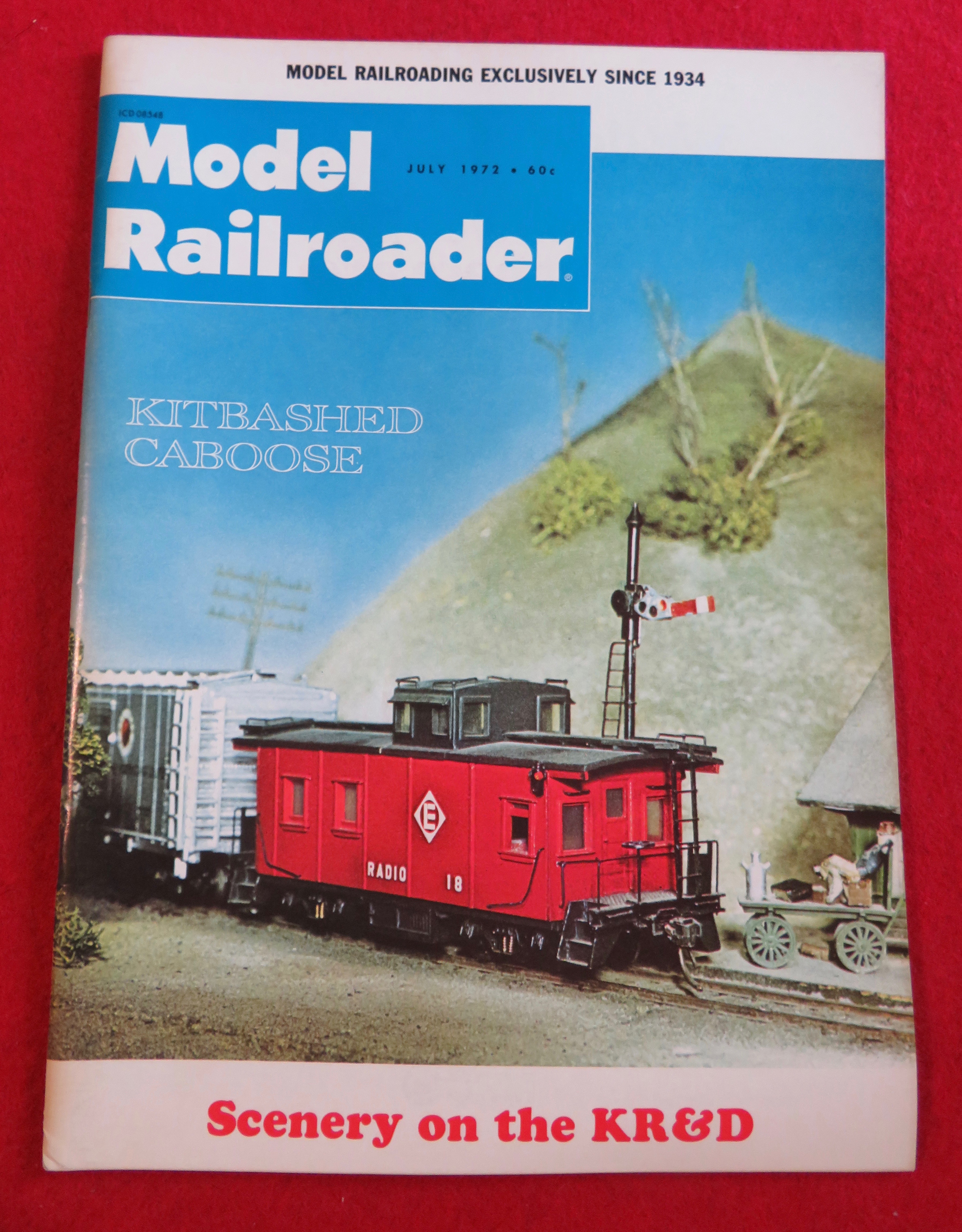 Model Railroader Magazine July 1972