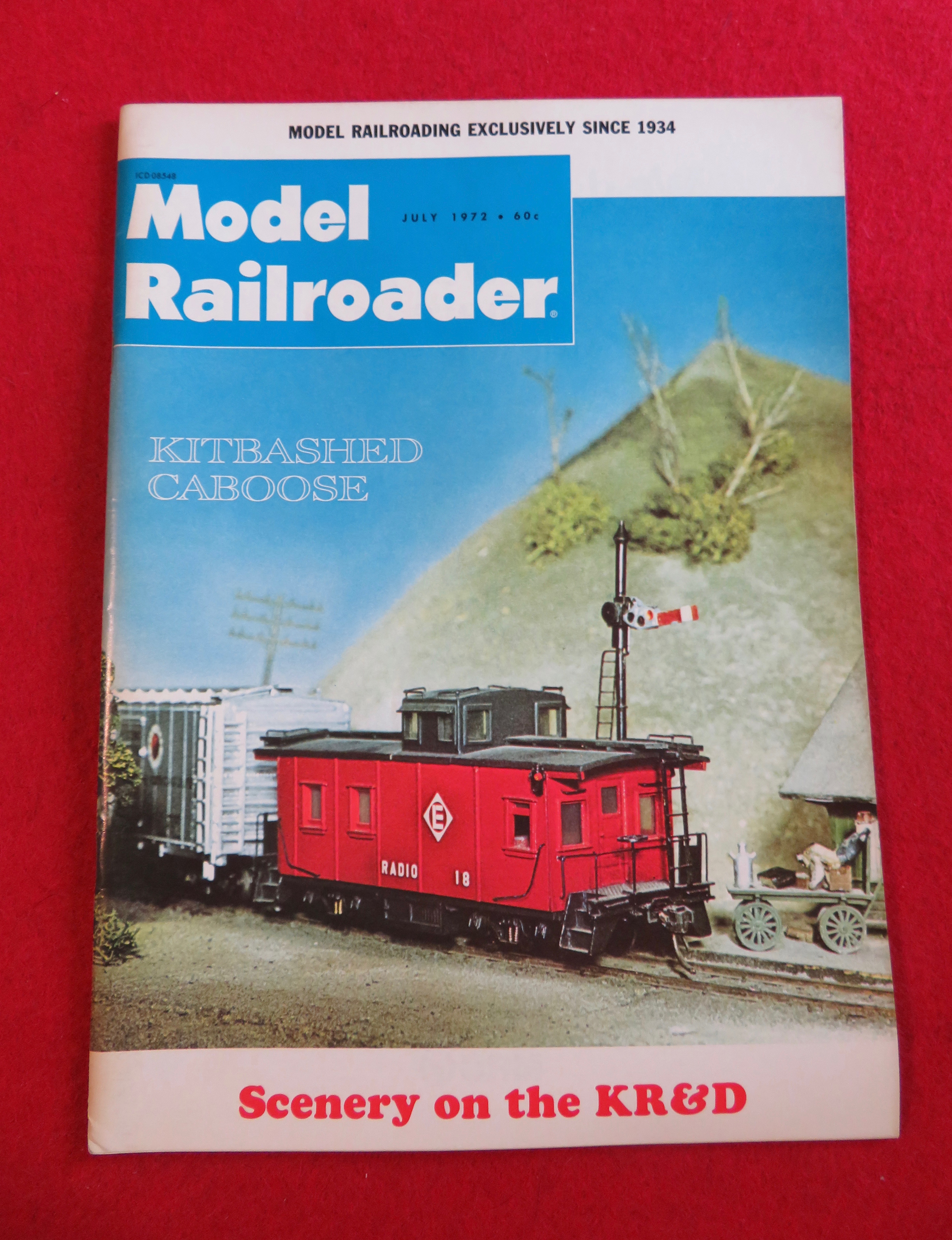 Model Railroader Magazine July 1972
