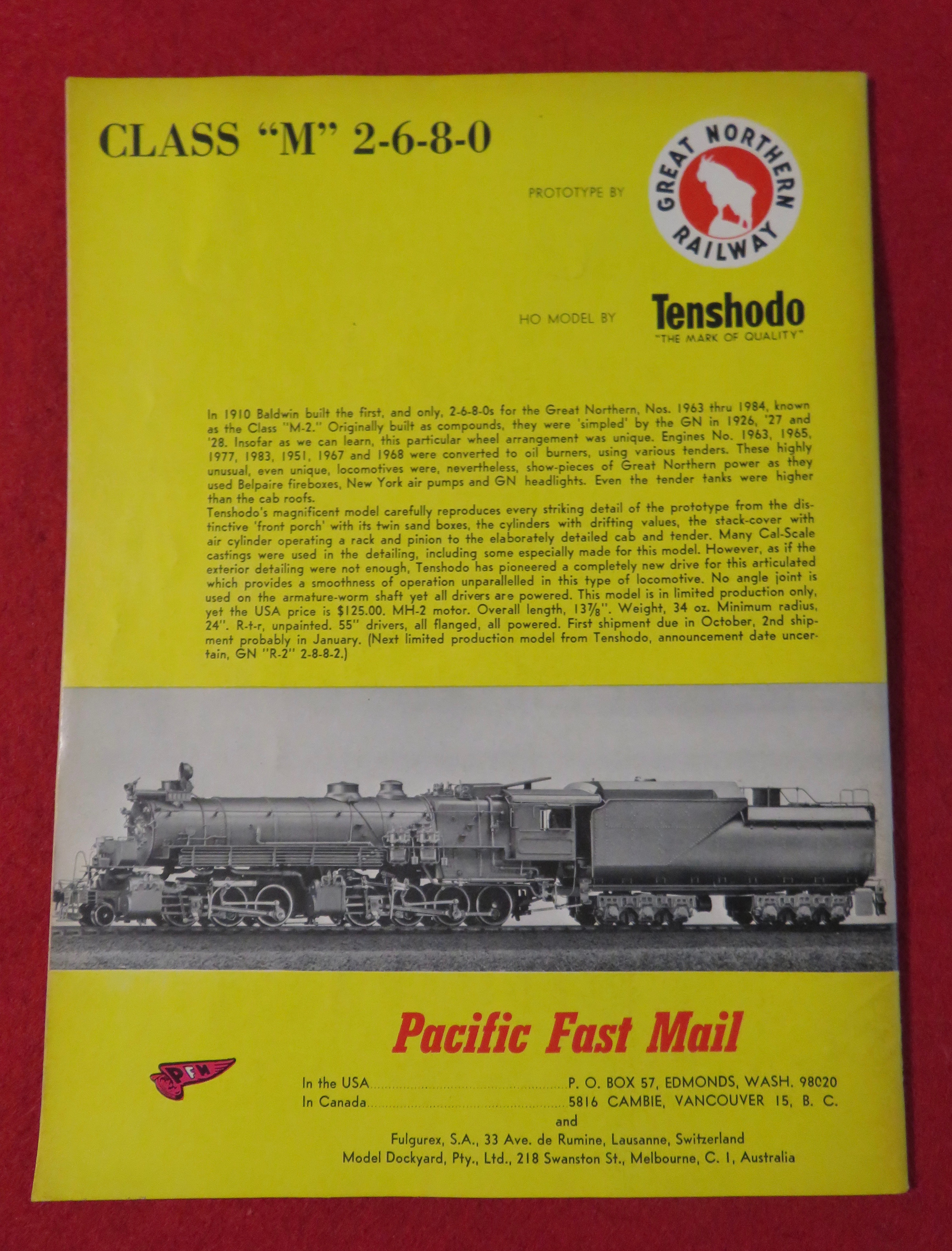 Railroad Model Craftsman Magazine November 1964