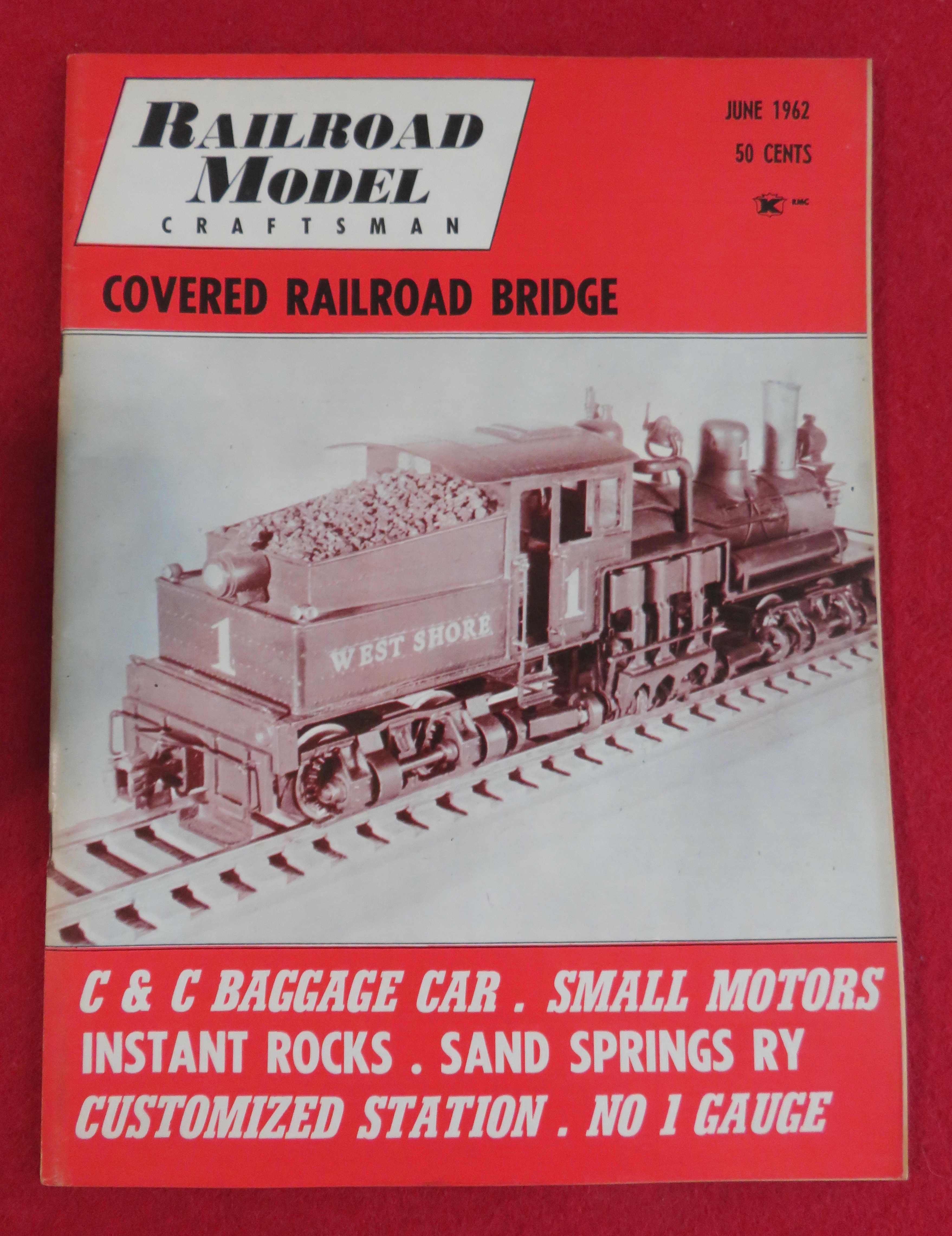 Railroad Model Craftsman Magazine April 1962