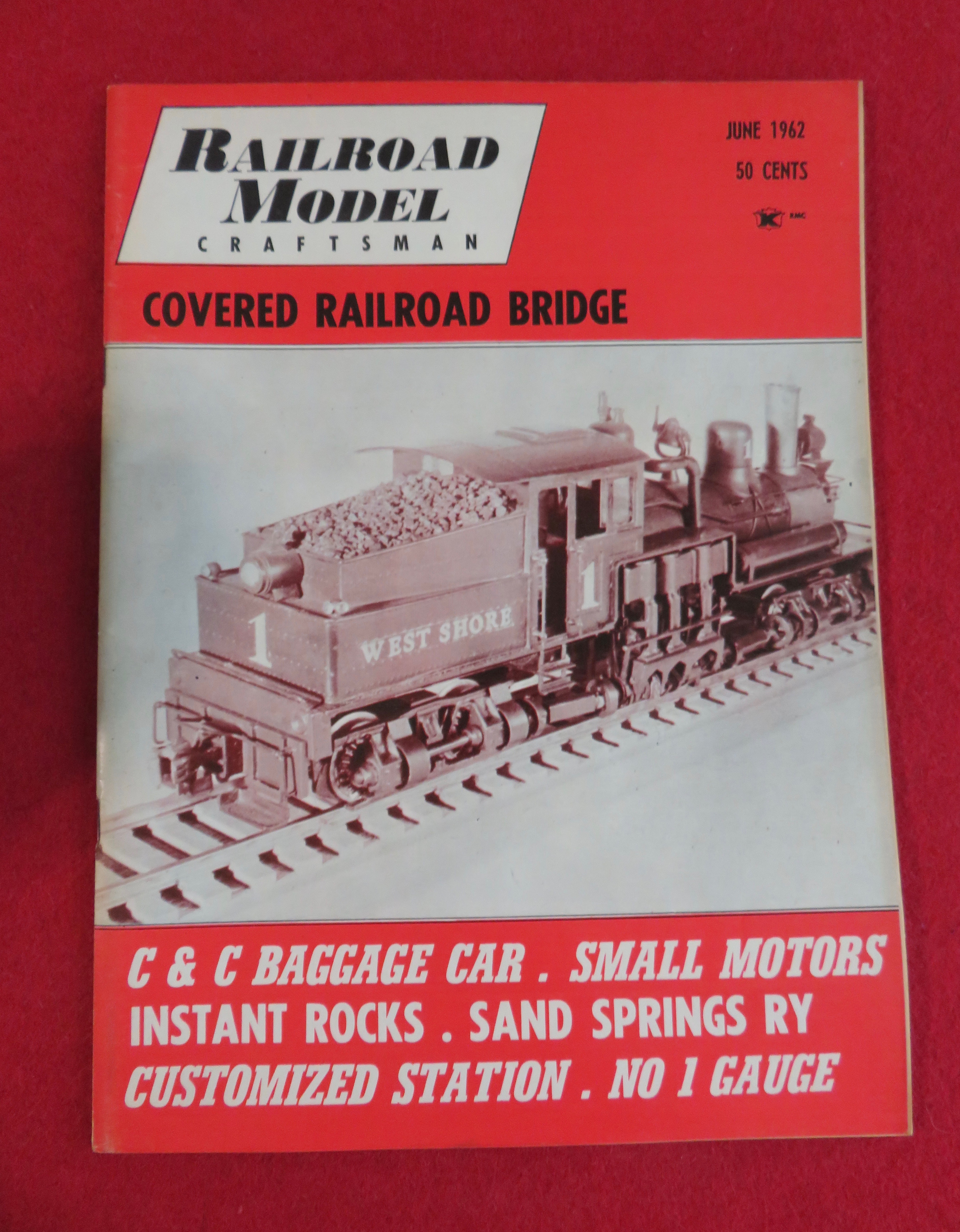 Railroad Model Craftsman Magazine April 1962