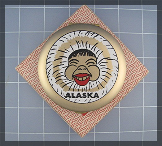Compact Alaska Souvenir