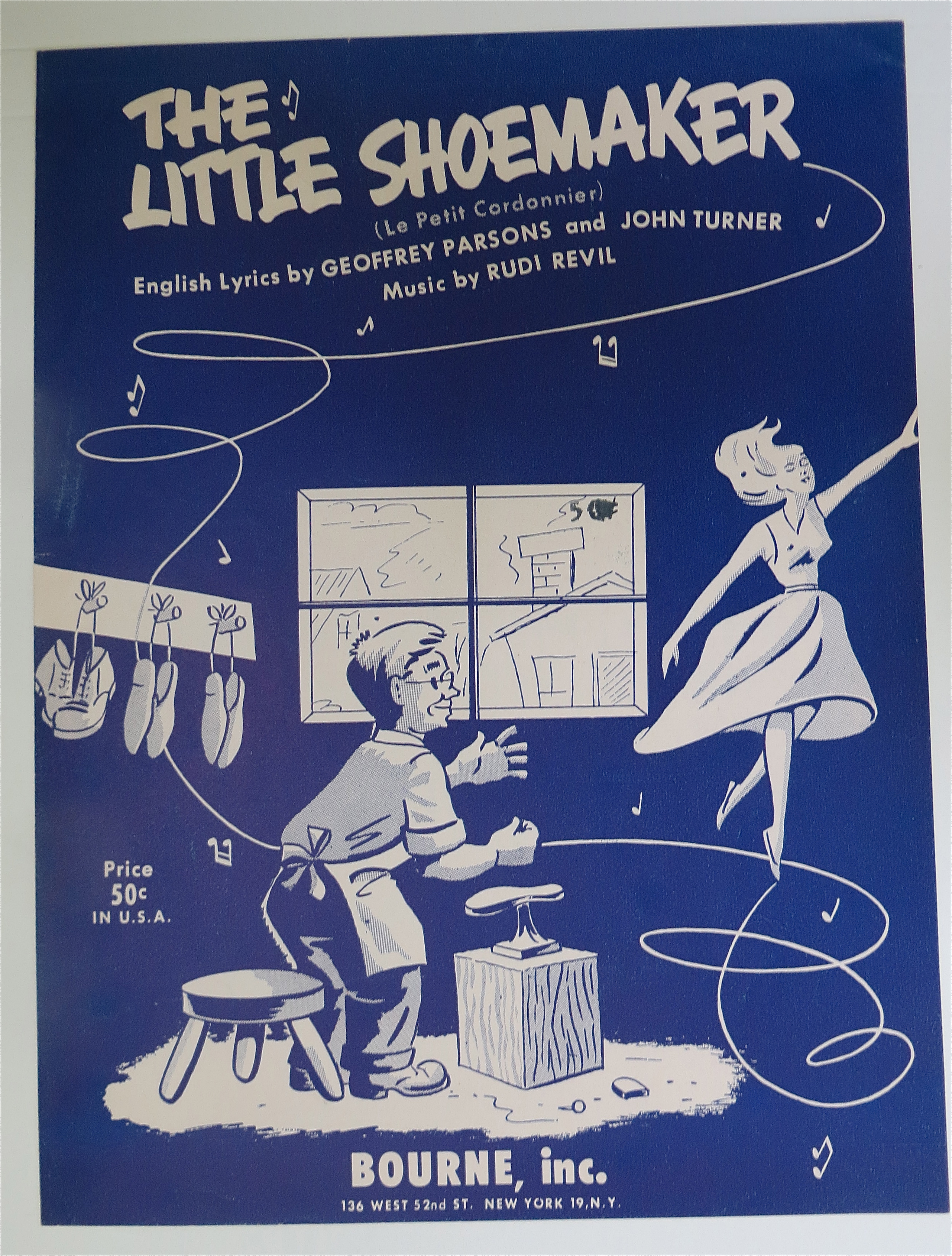 1954 The Little Shoemaker By Parsons & Turner