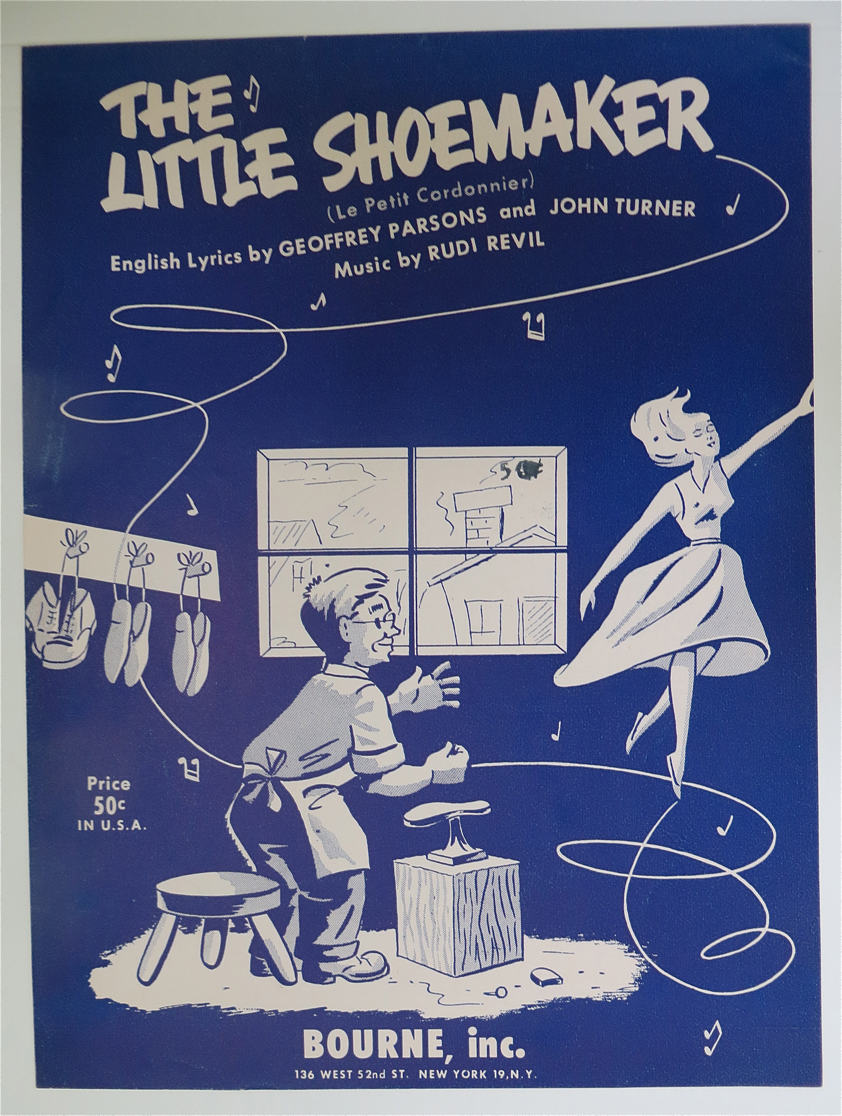 1954 The Little Shoemaker By Parsons & Turner