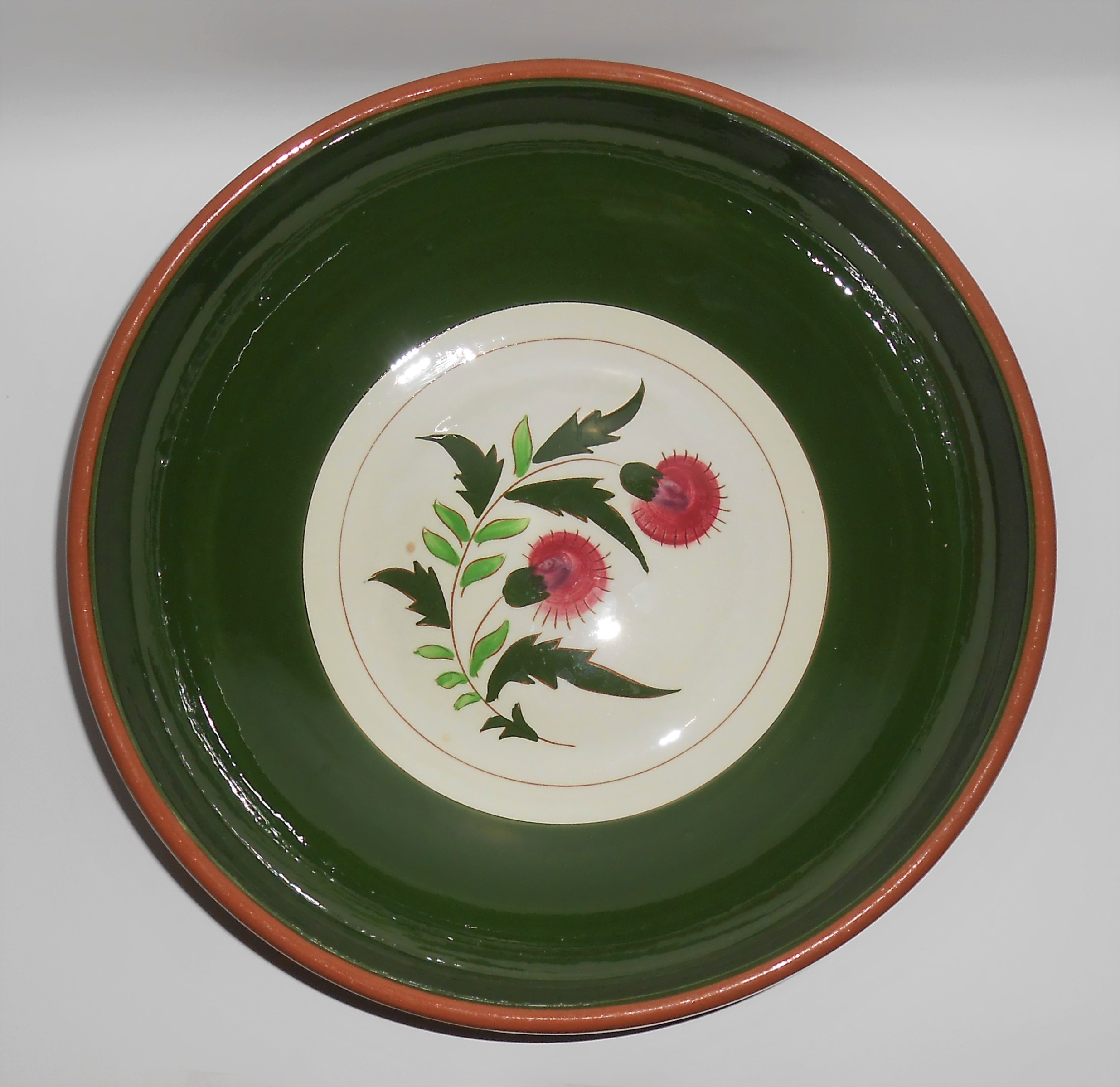 Stangl Pottery Thistle Large Salad Bowl