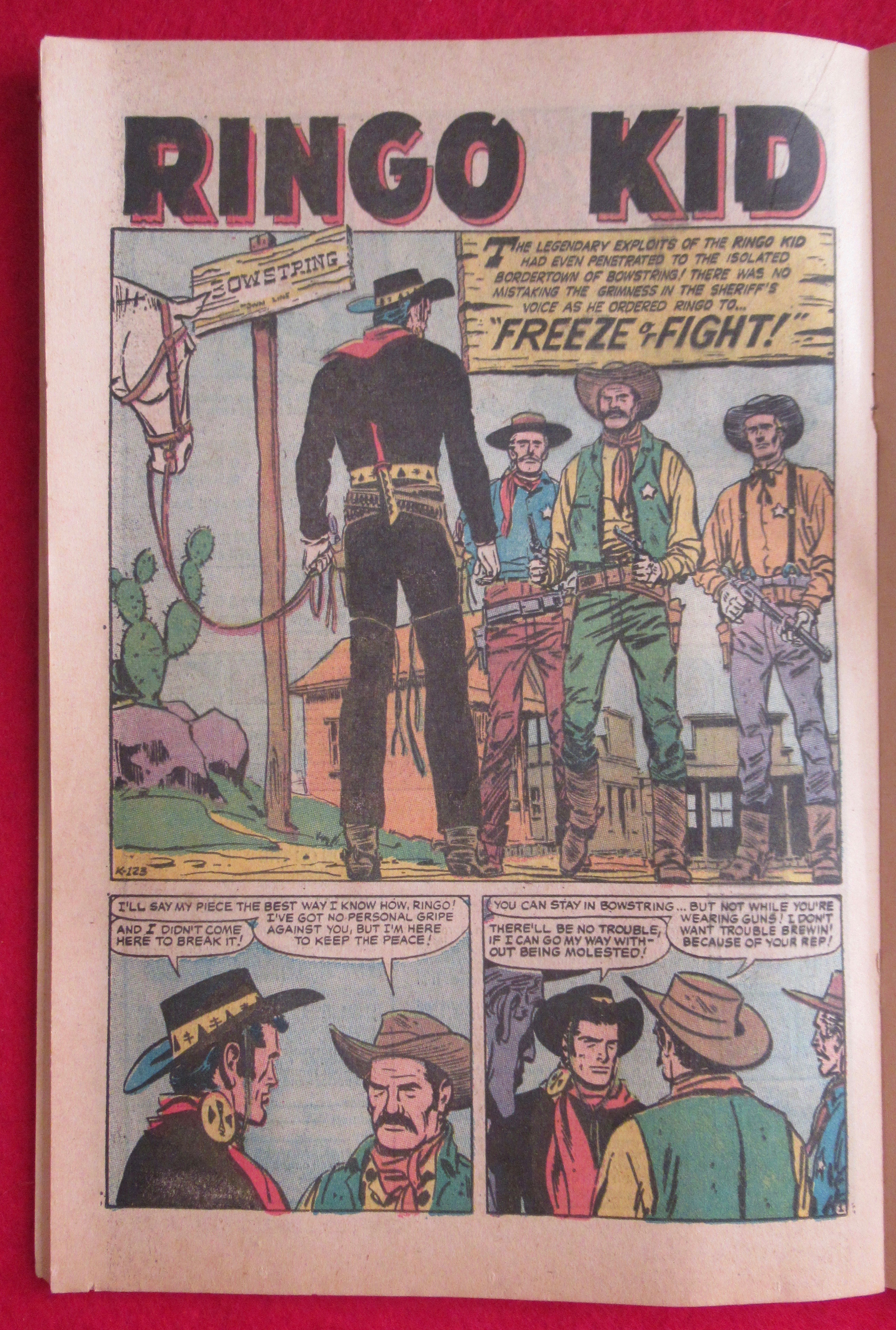 Ringo Kid Comic July 1971 Duel At Dawn