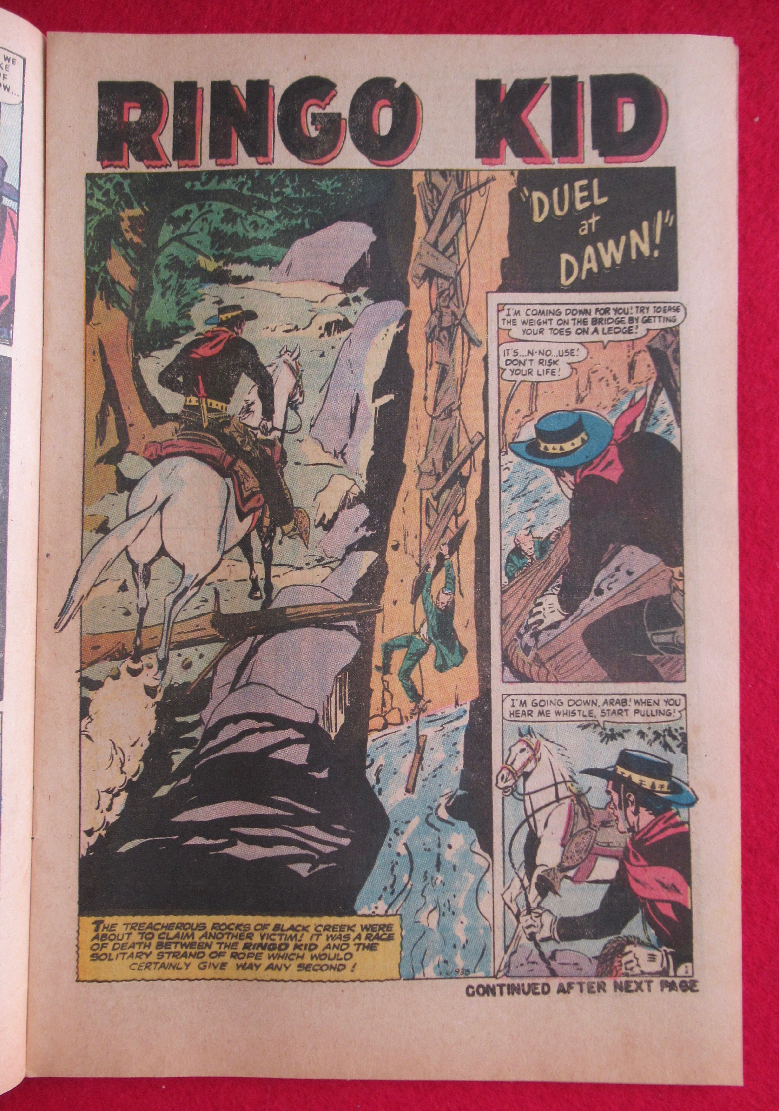 Ringo Kid Comic July 1971 Duel At Dawn