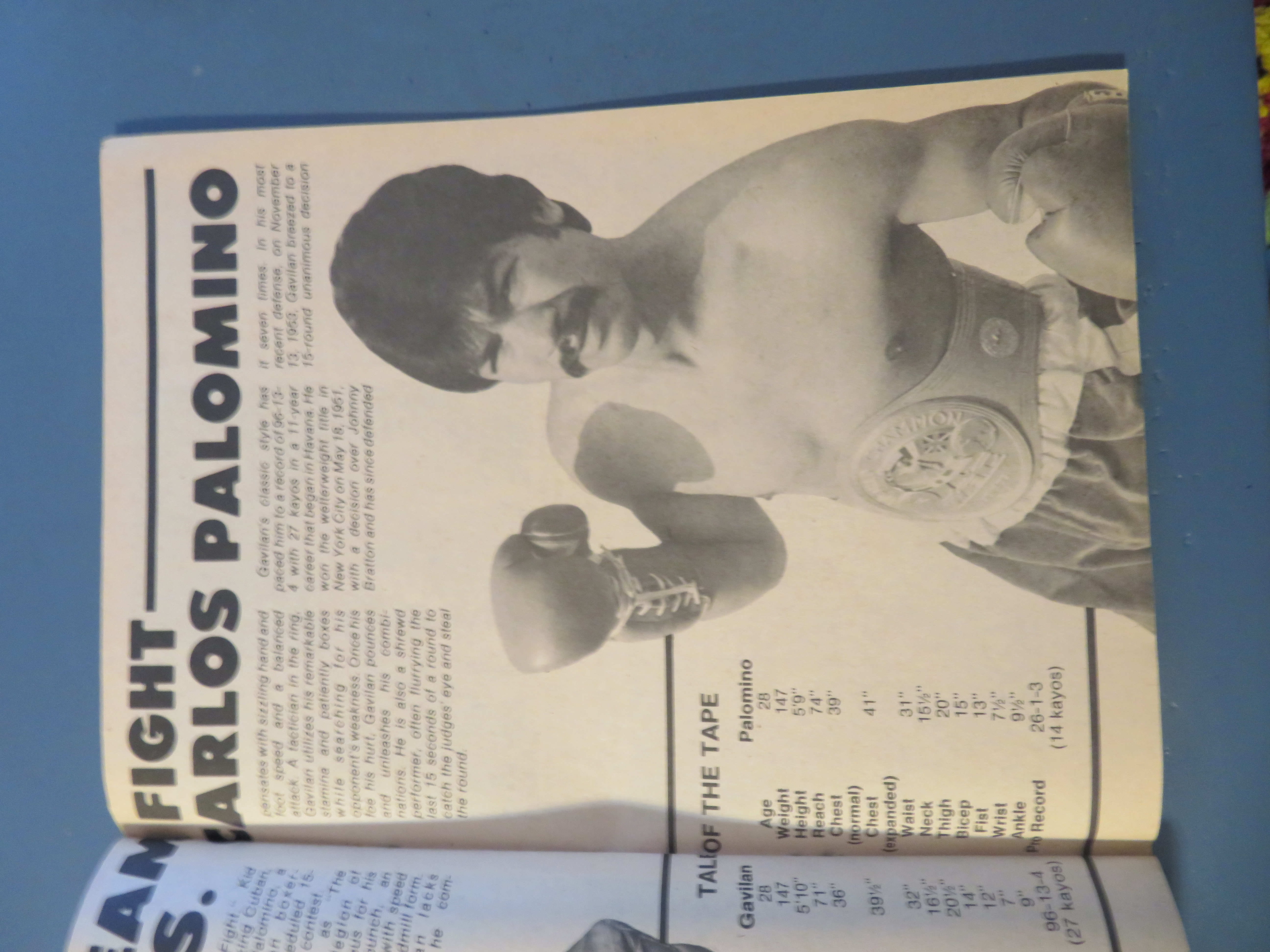 Big Book Of Boxing Magazine July 1982 Bobby Czyz