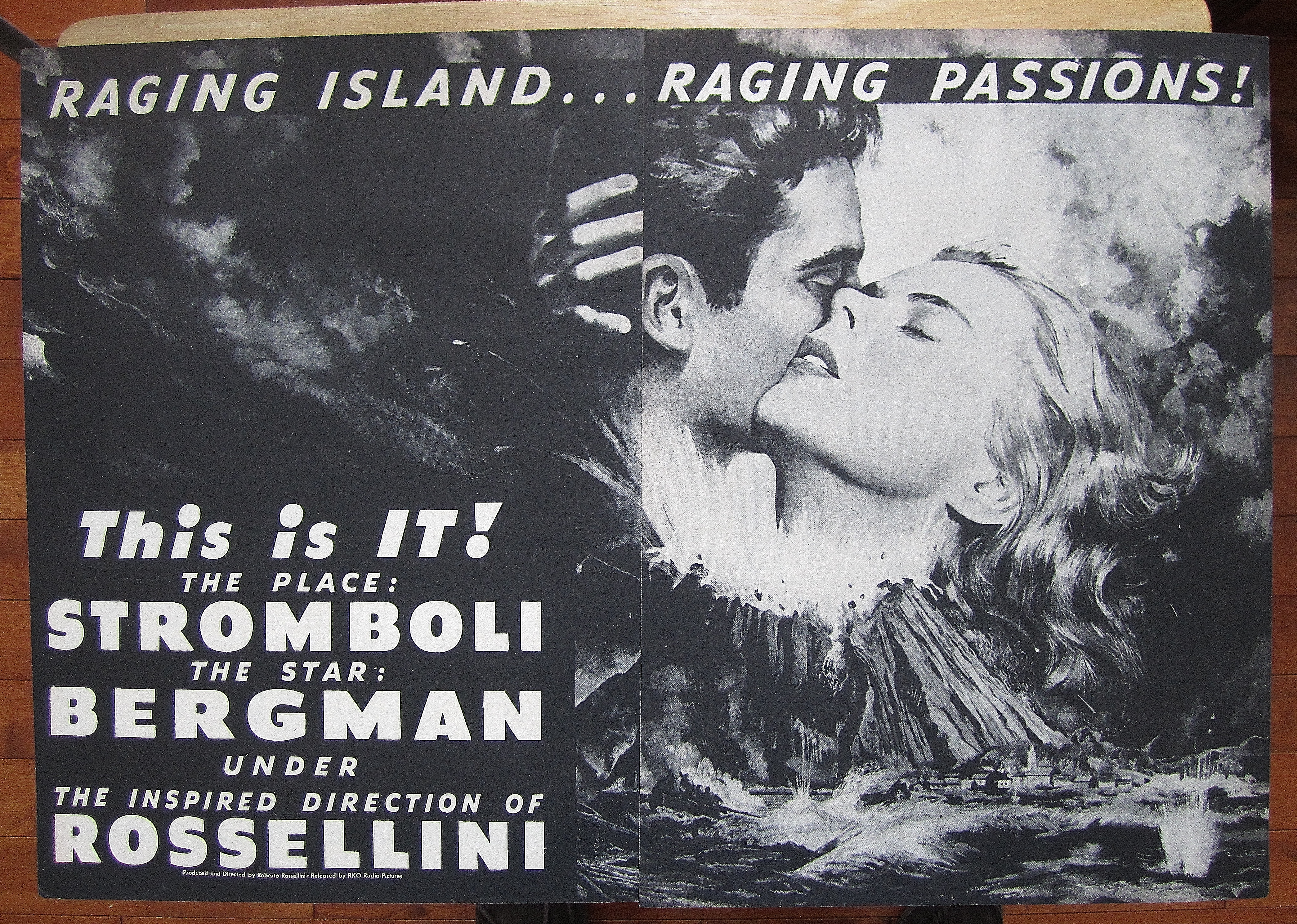 1950 Stromboli With Ingrid Bergman