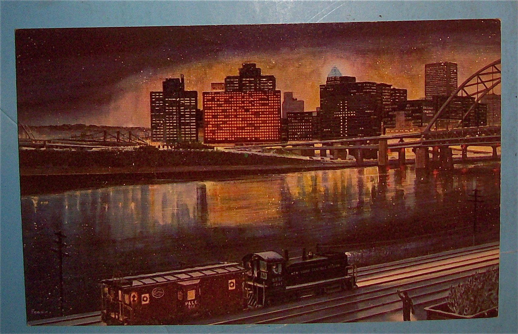 Pittsburgh's Golden Triangle Postcard