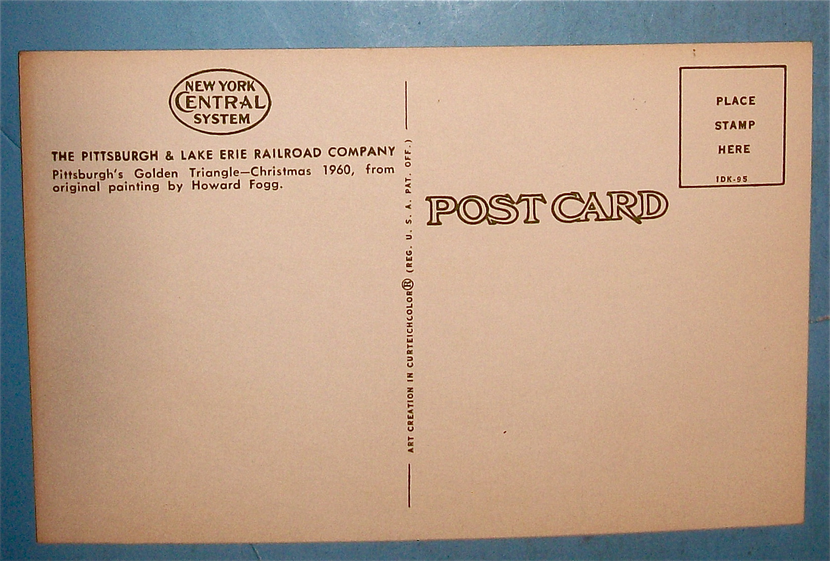 Pittsburgh's Golden Triangle Postcard