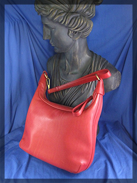 COACH Style Leather Red Bag Adjustable Strap China