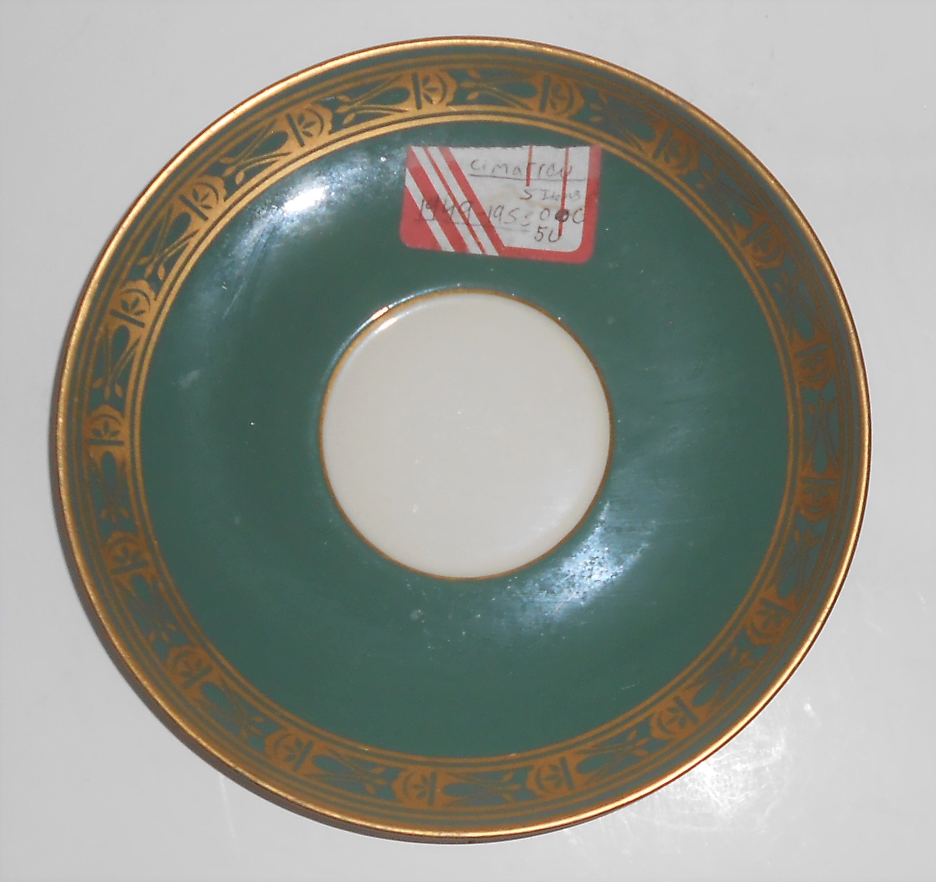 Franciscan Pottery Cimarron Fine China Saucer w/Delleen