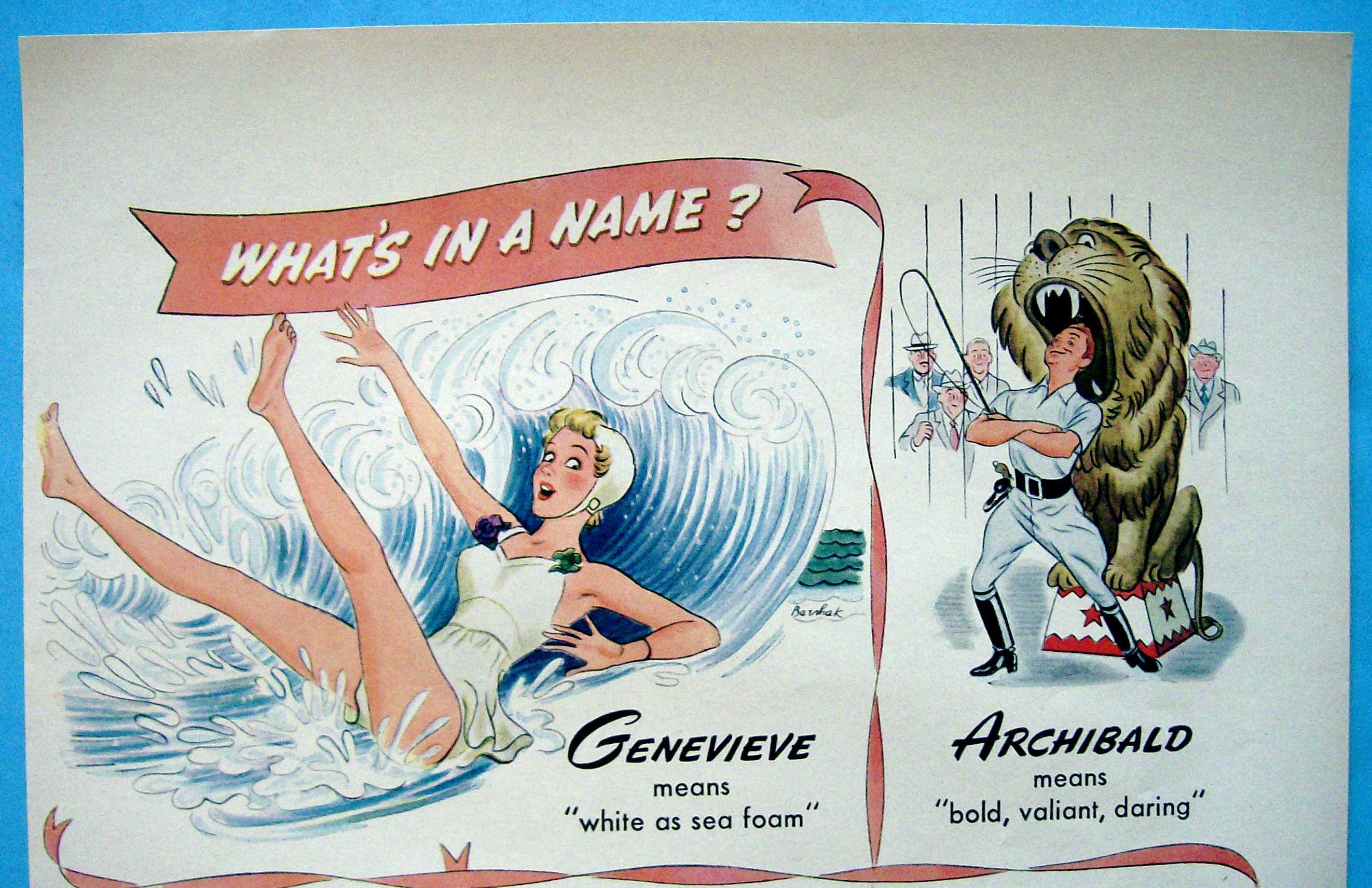 1942 Ethyl Gasoline with What's In A Name