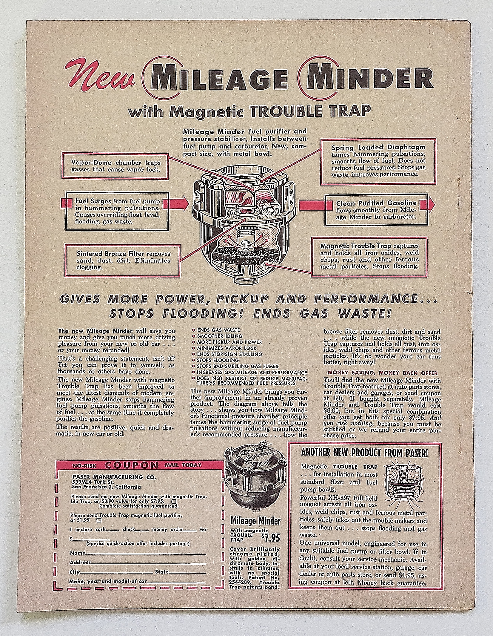 Motor Life Magazine April 1958 Inside Chevy All New V8