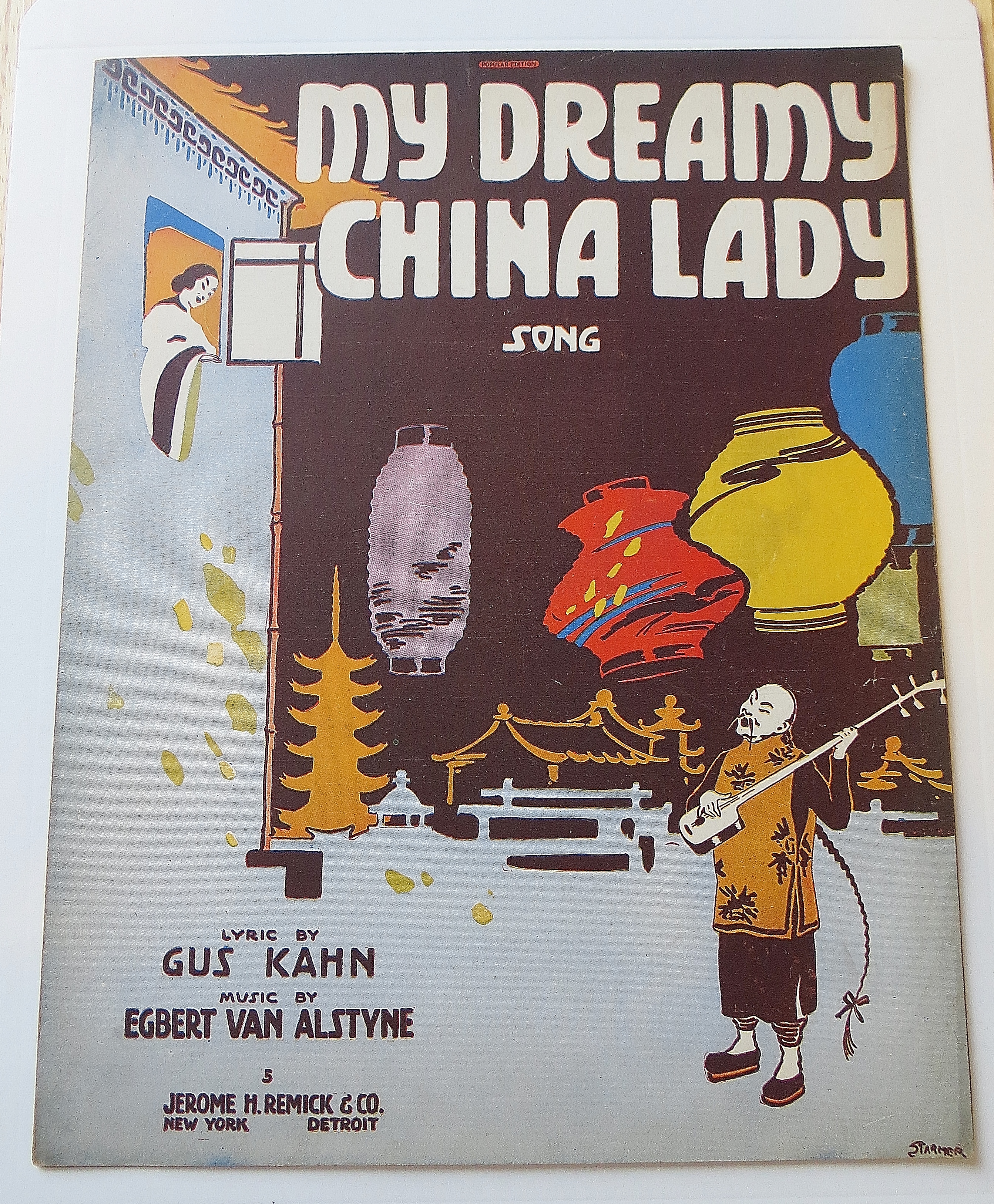 1916 My Dreamy China Lady