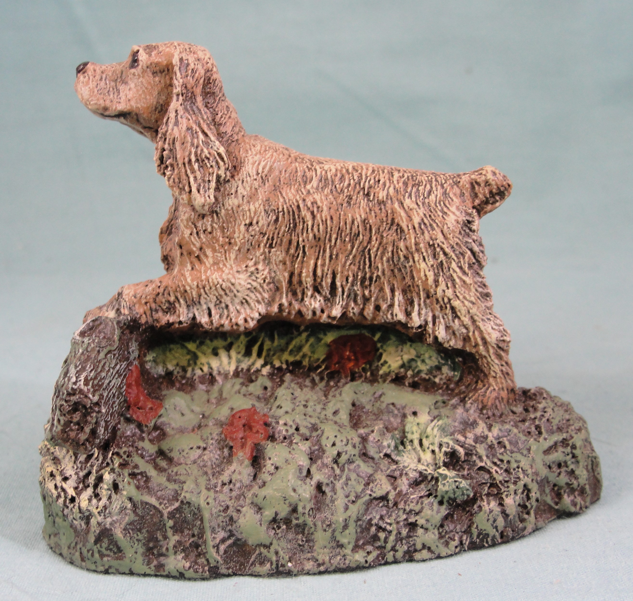 Aus-Ben Cold Cast Bronze Blonde Cocker Spaniel
