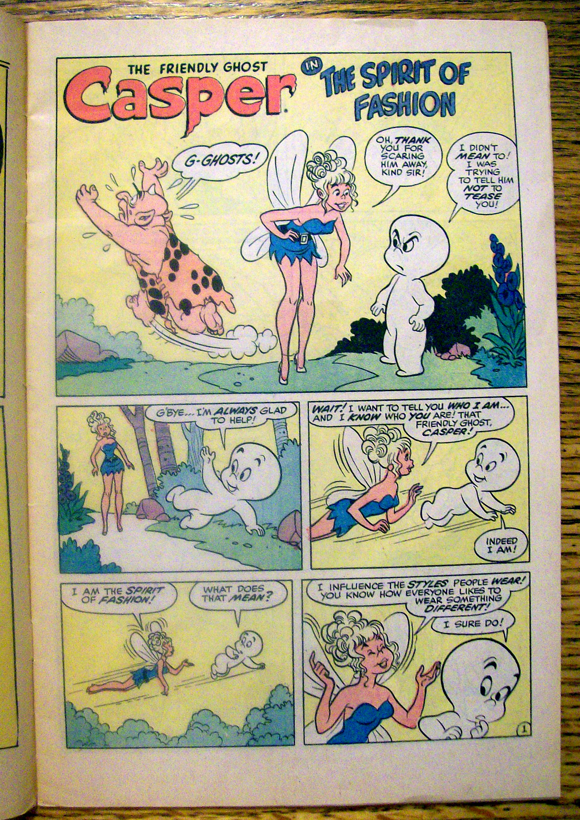 Casper The Friendly Ghost Comic #144-August 1970