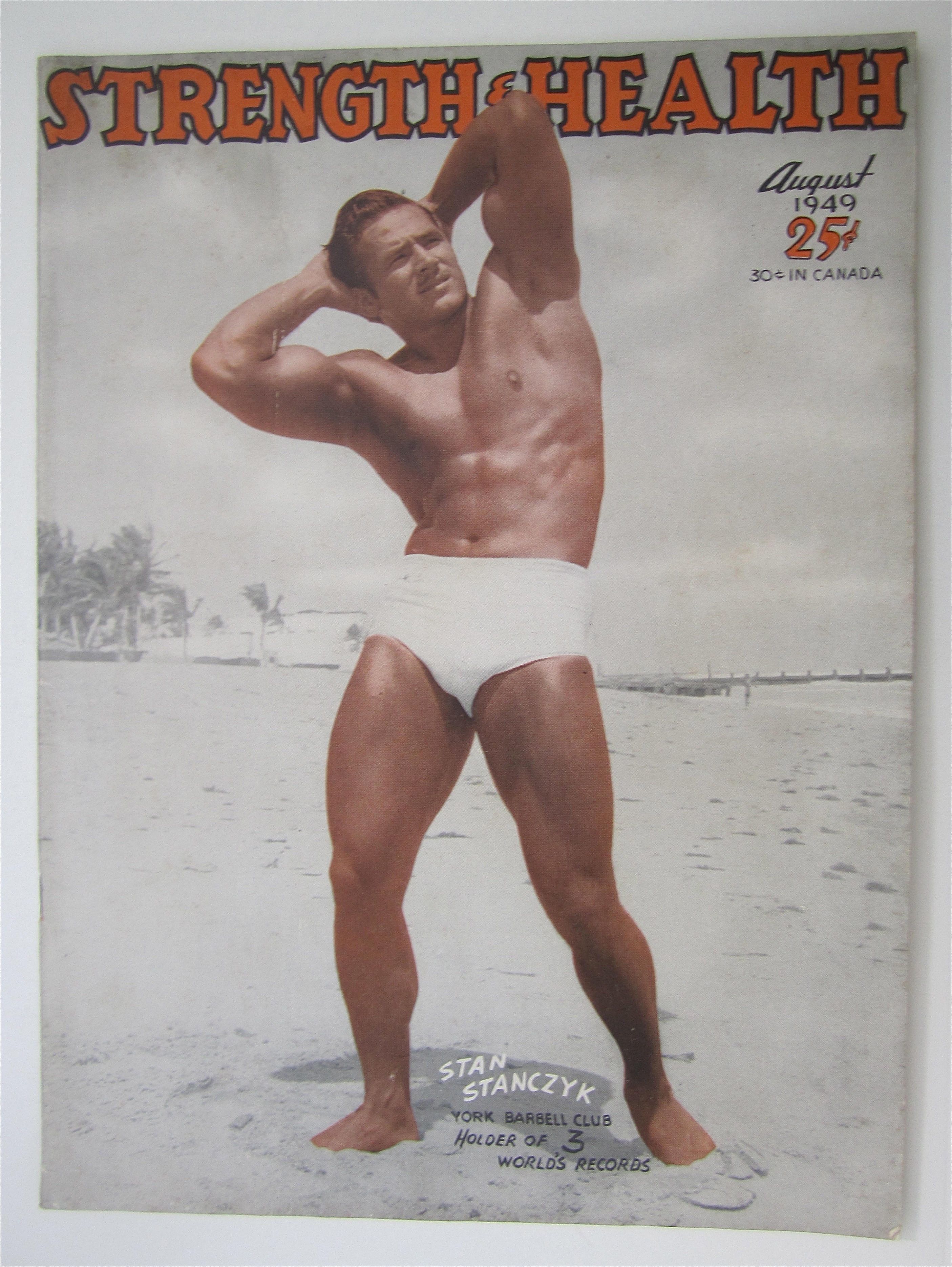 Strength & Health Magazine August 1949 Stan Stanczyk