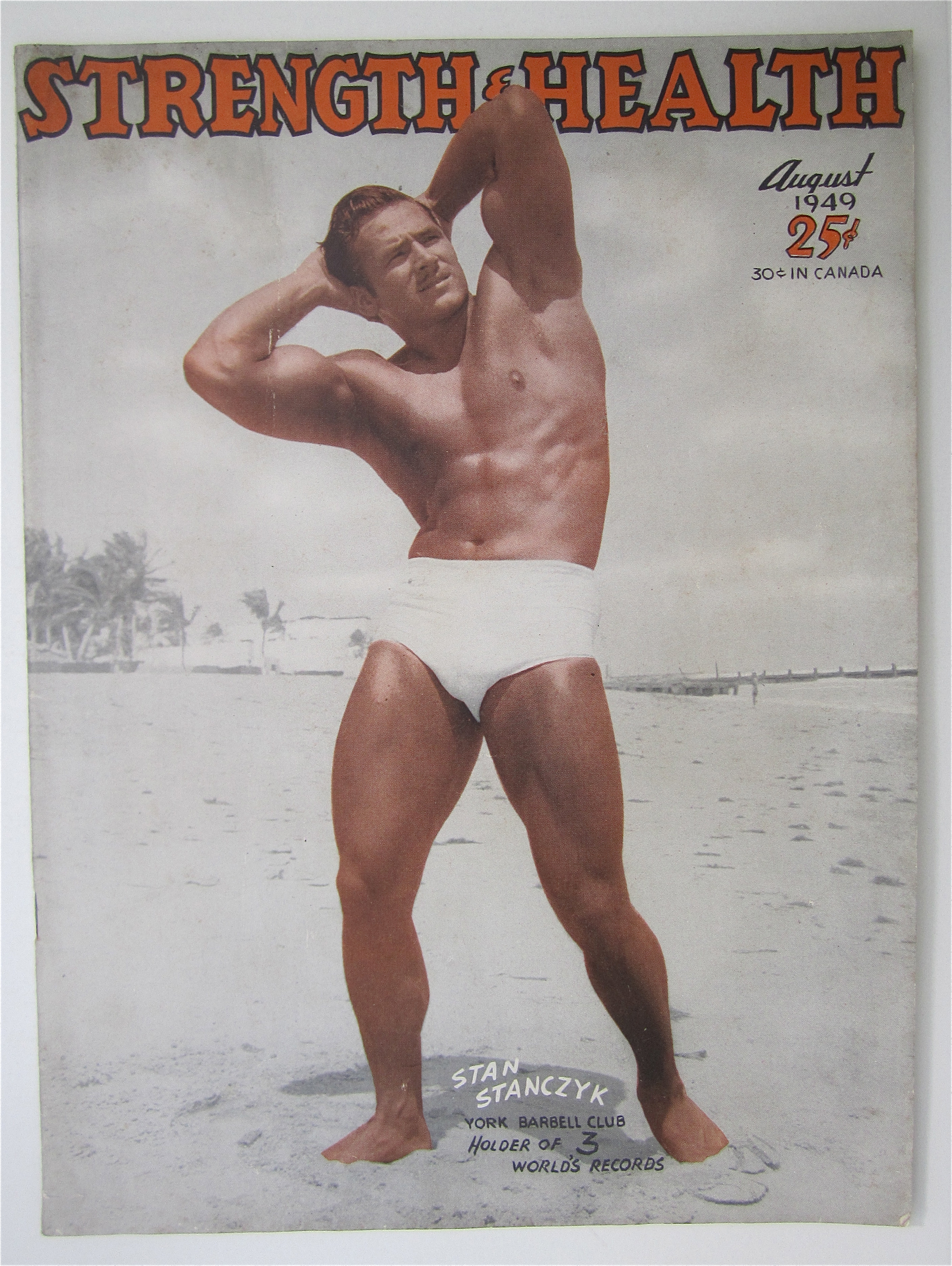 Strength & Health Magazine August 1949 Stan Stanczyk