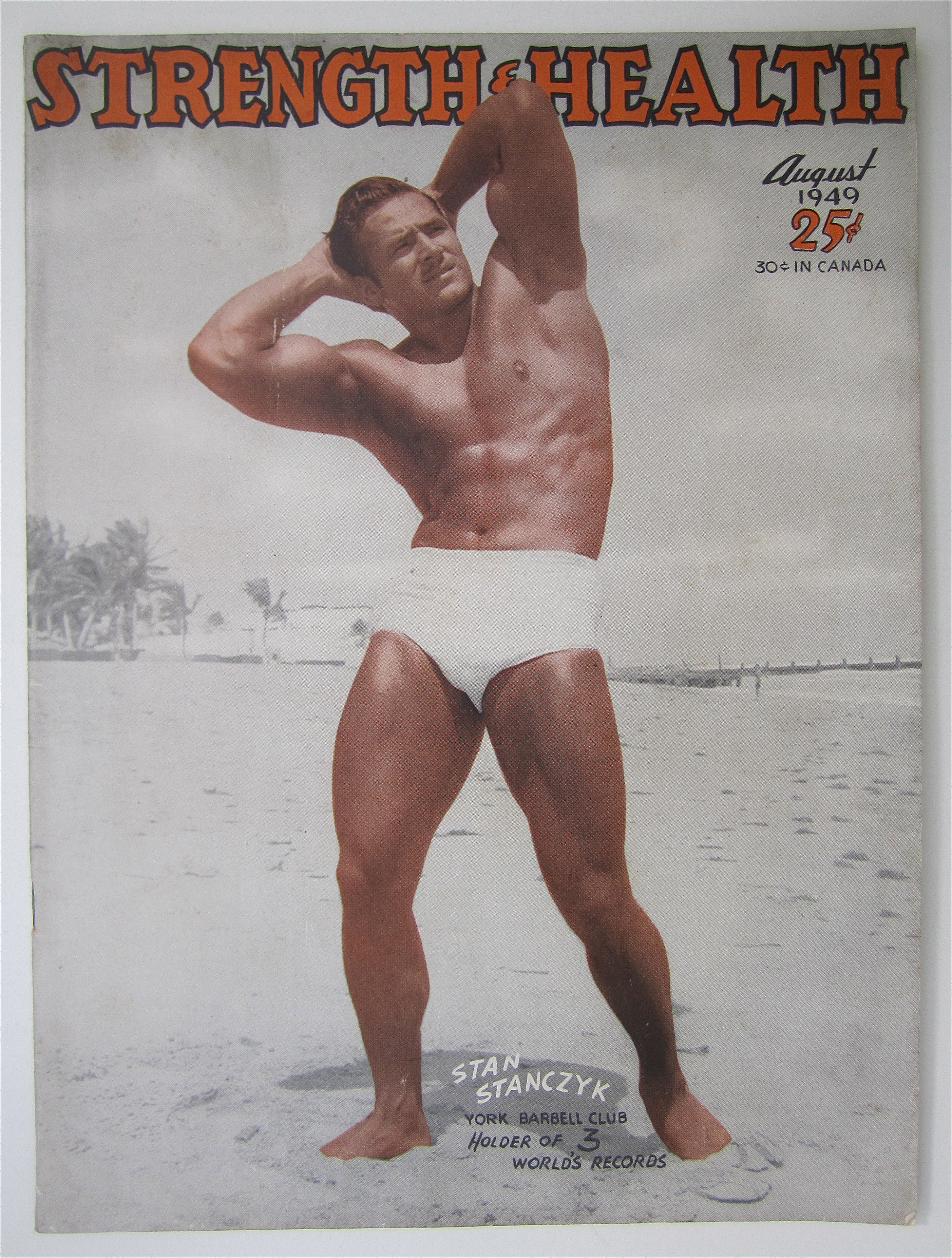 Strength & Health Magazine August 1949 Stan Stanczyk