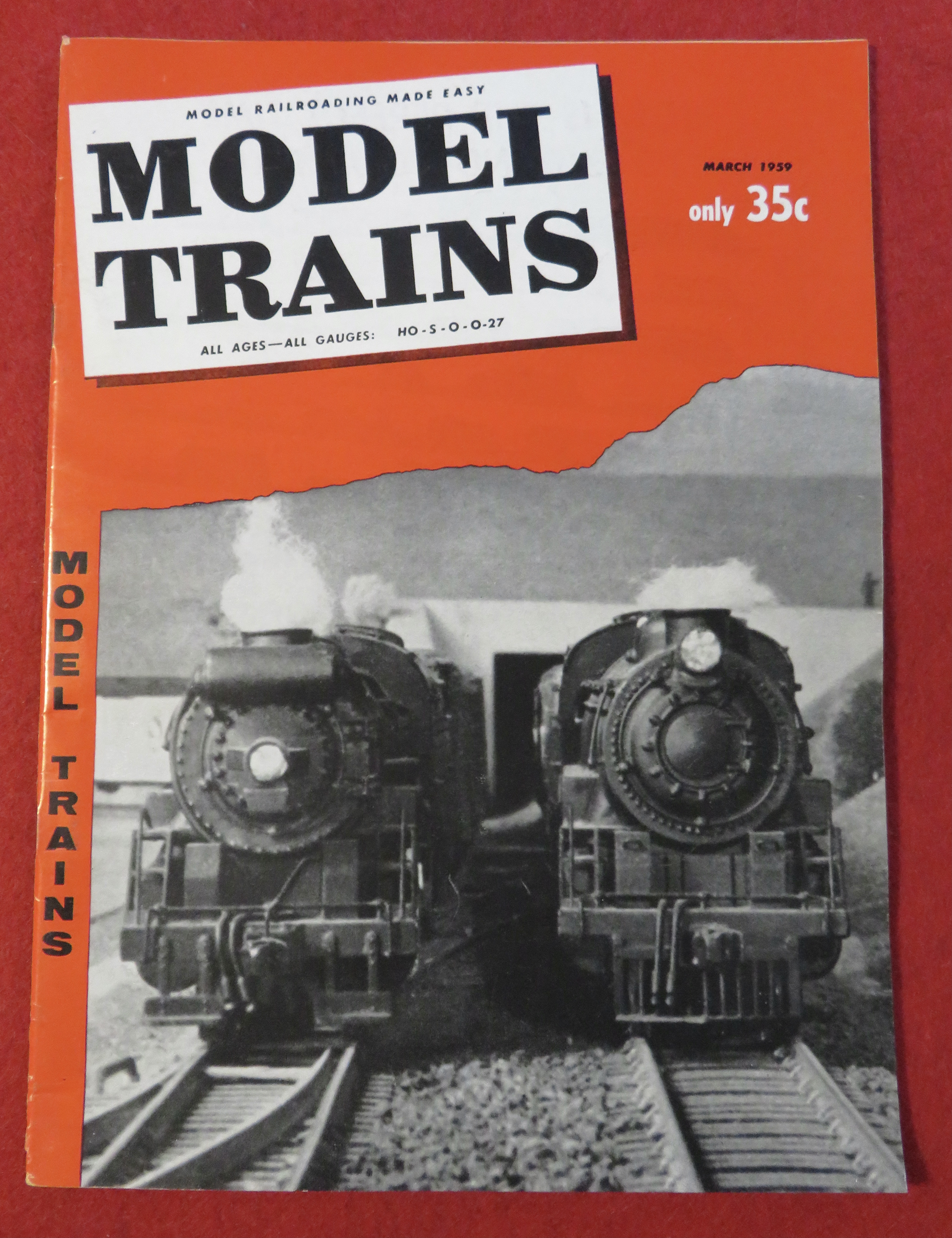 Model Trains Magazine March 1959