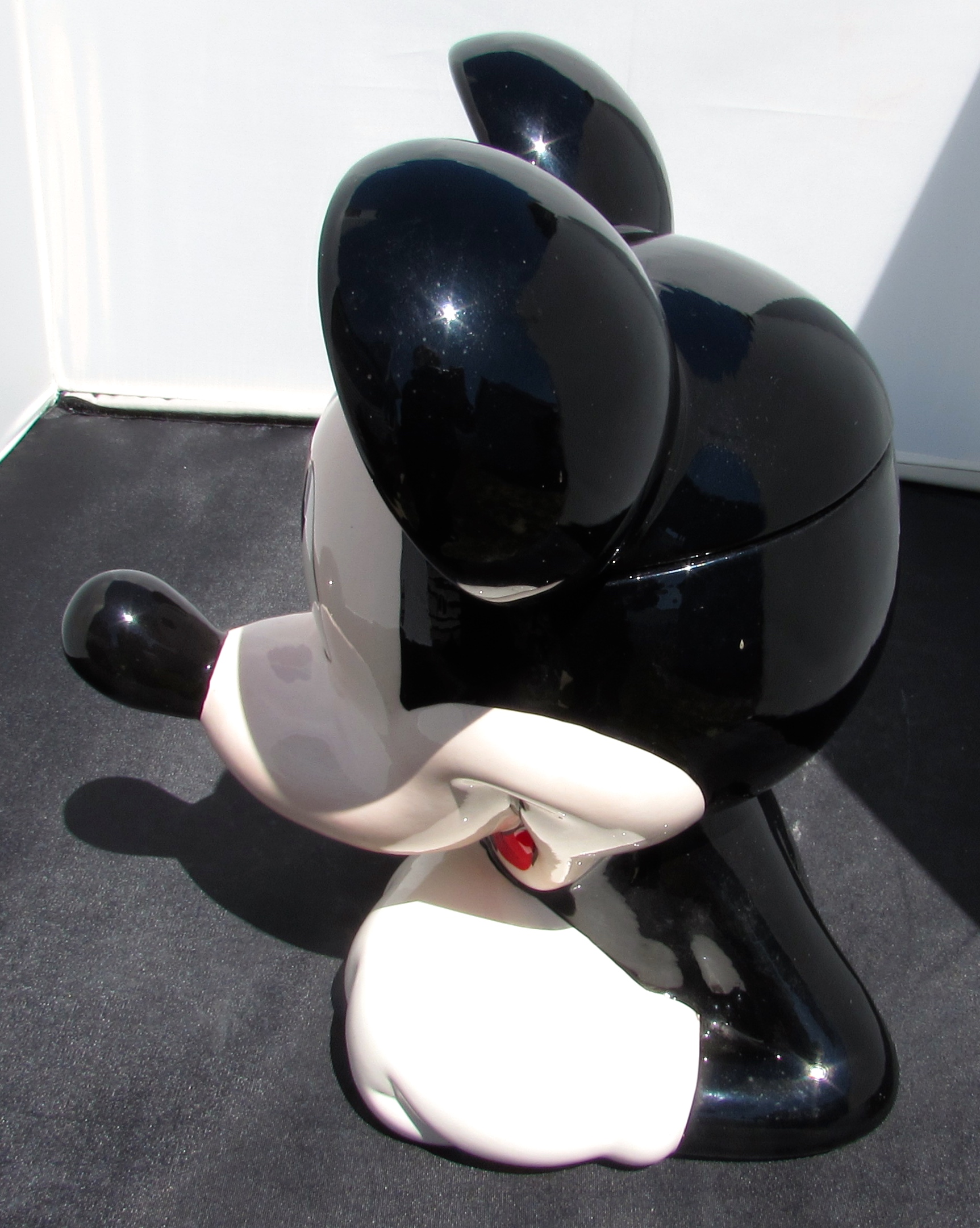 Mickey Mouse Head Cookie Jar Disney