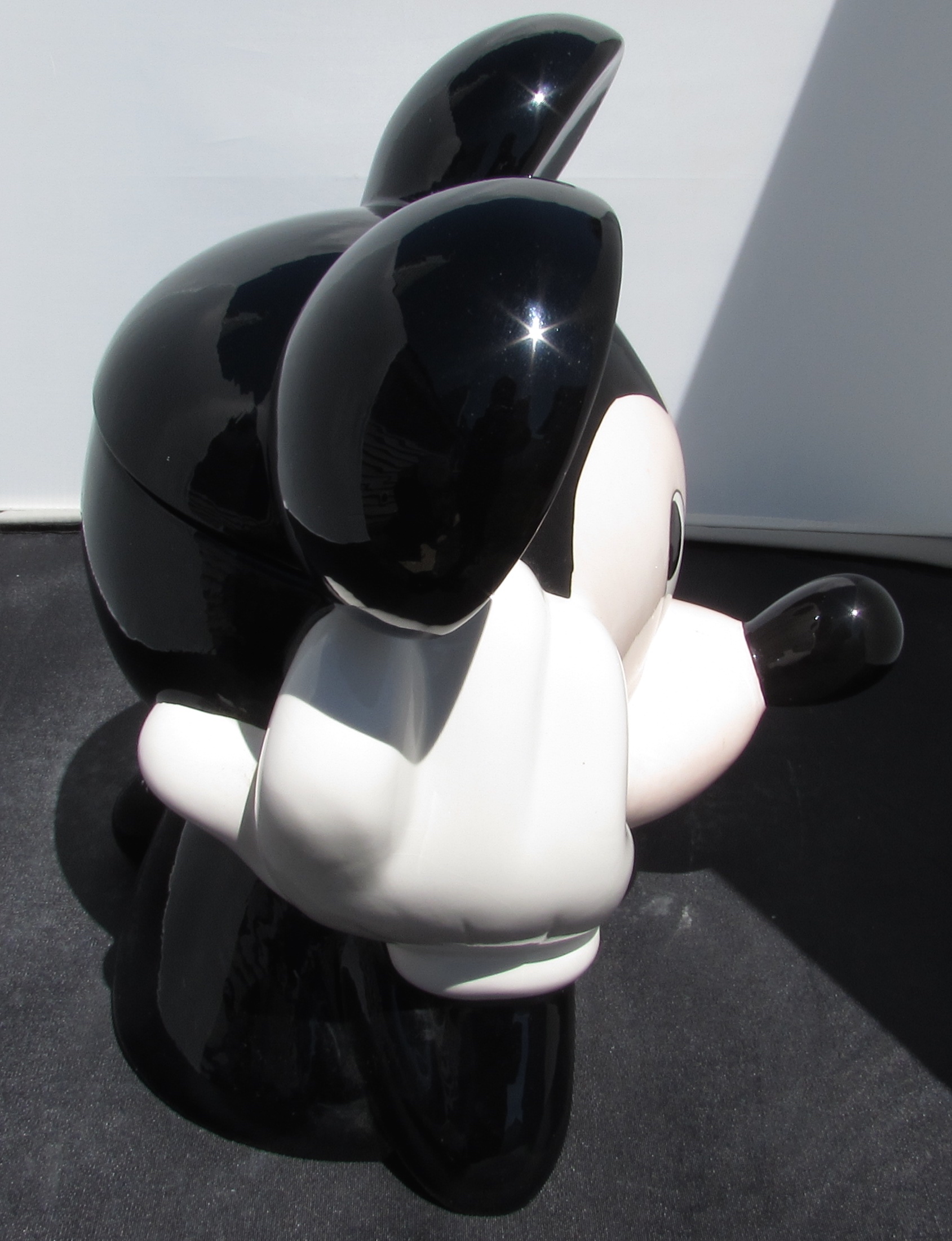 Mickey Mouse Head Cookie Jar Disney