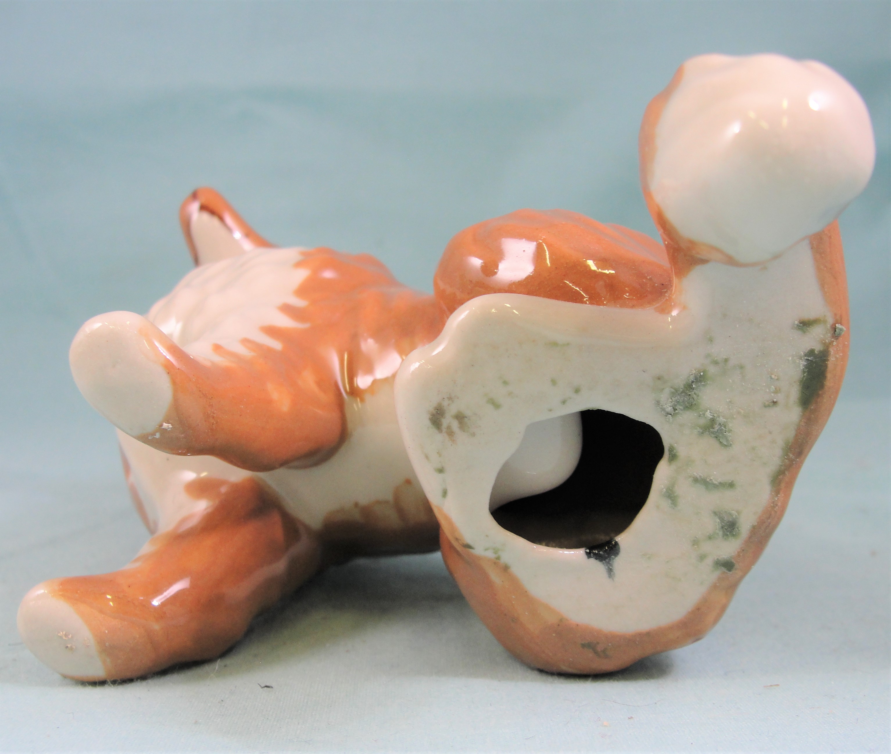 Ceramic Arts Studio Shelf Edge Sitter Collie Dog