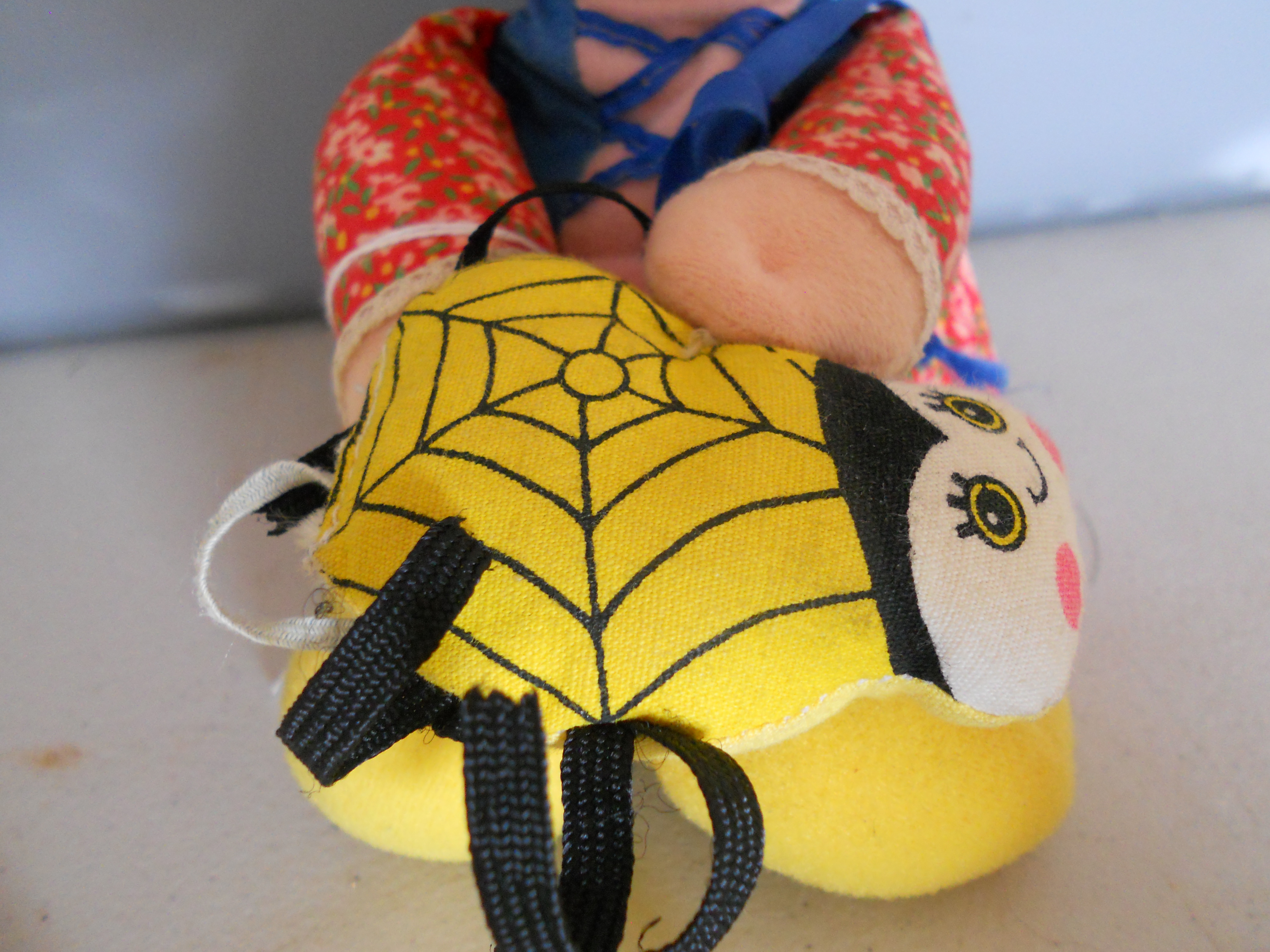 Baby Beans Miss Muffet with Spider Mattel