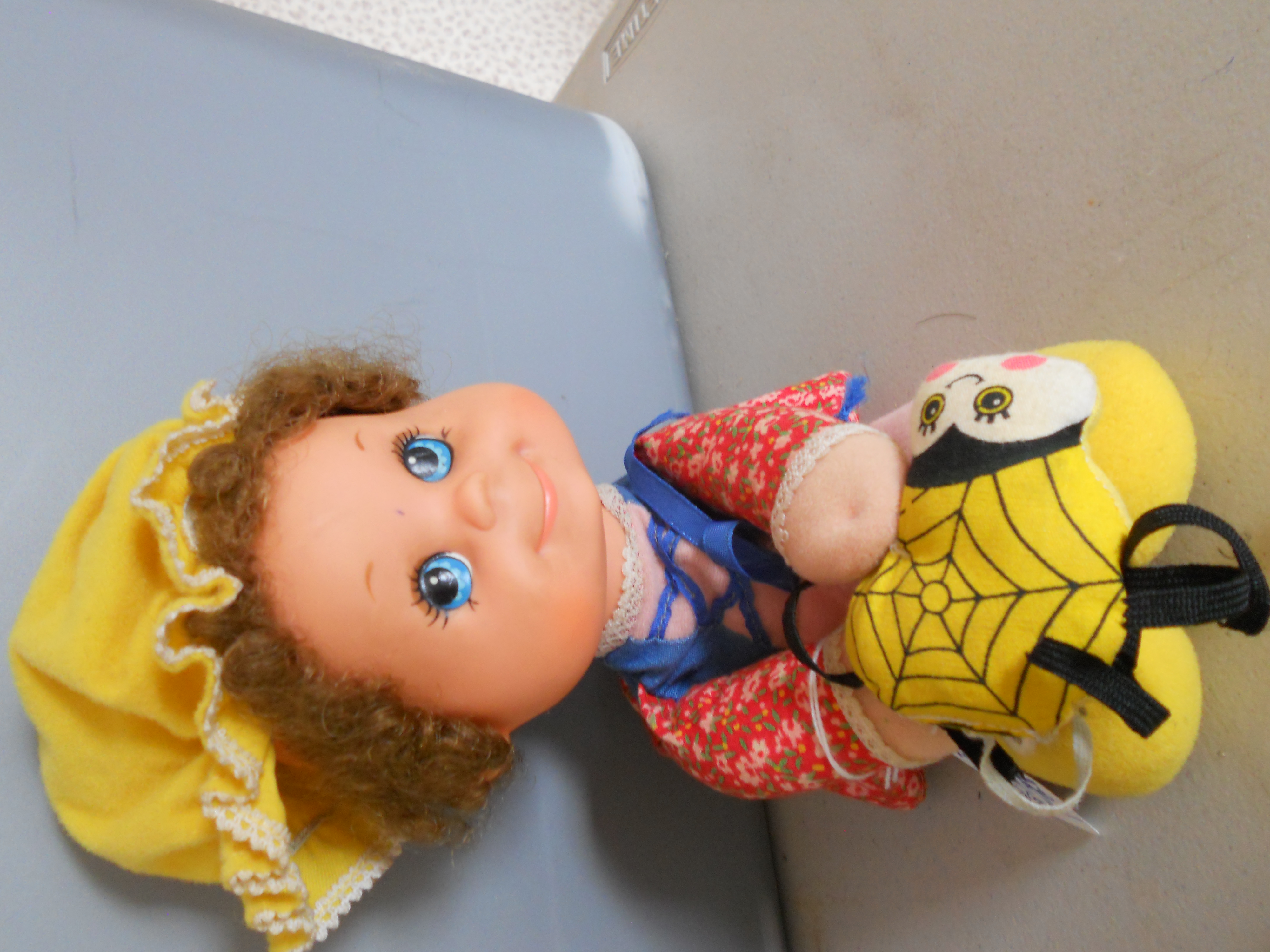 Baby Beans Miss Muffet with Spider Mattel