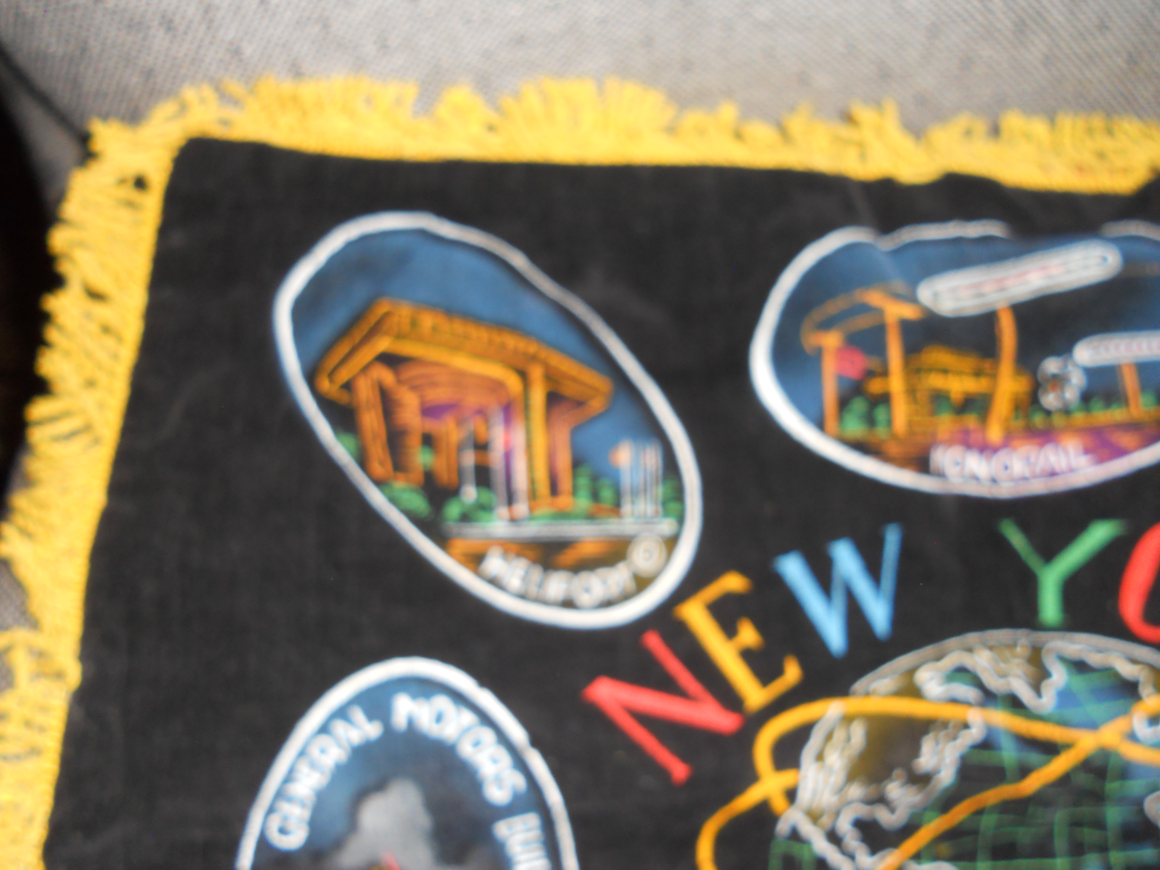 World's Fair Pillow Cover United States Steel