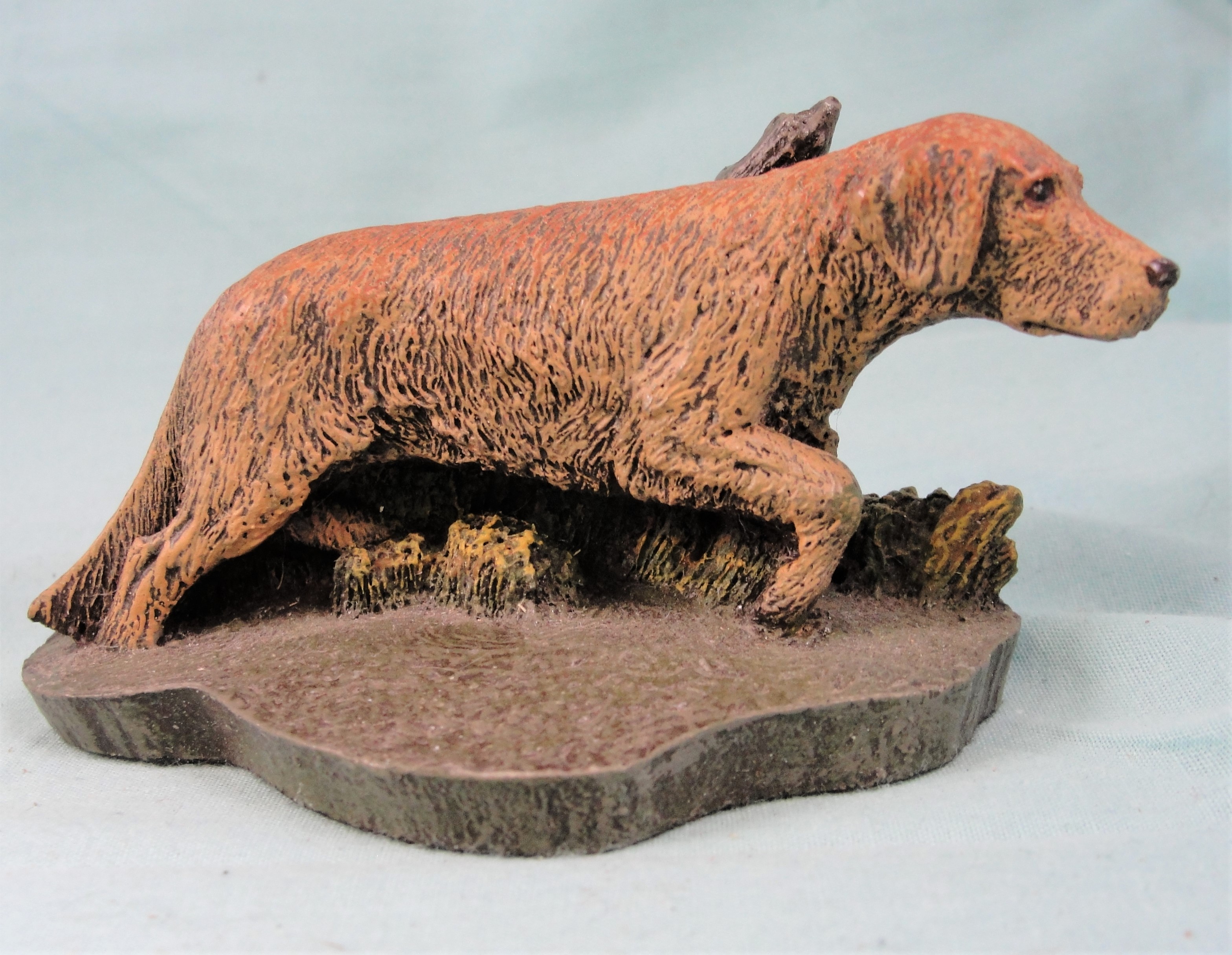 Aus-Ben Cold Cast Bronze Golden Retriever