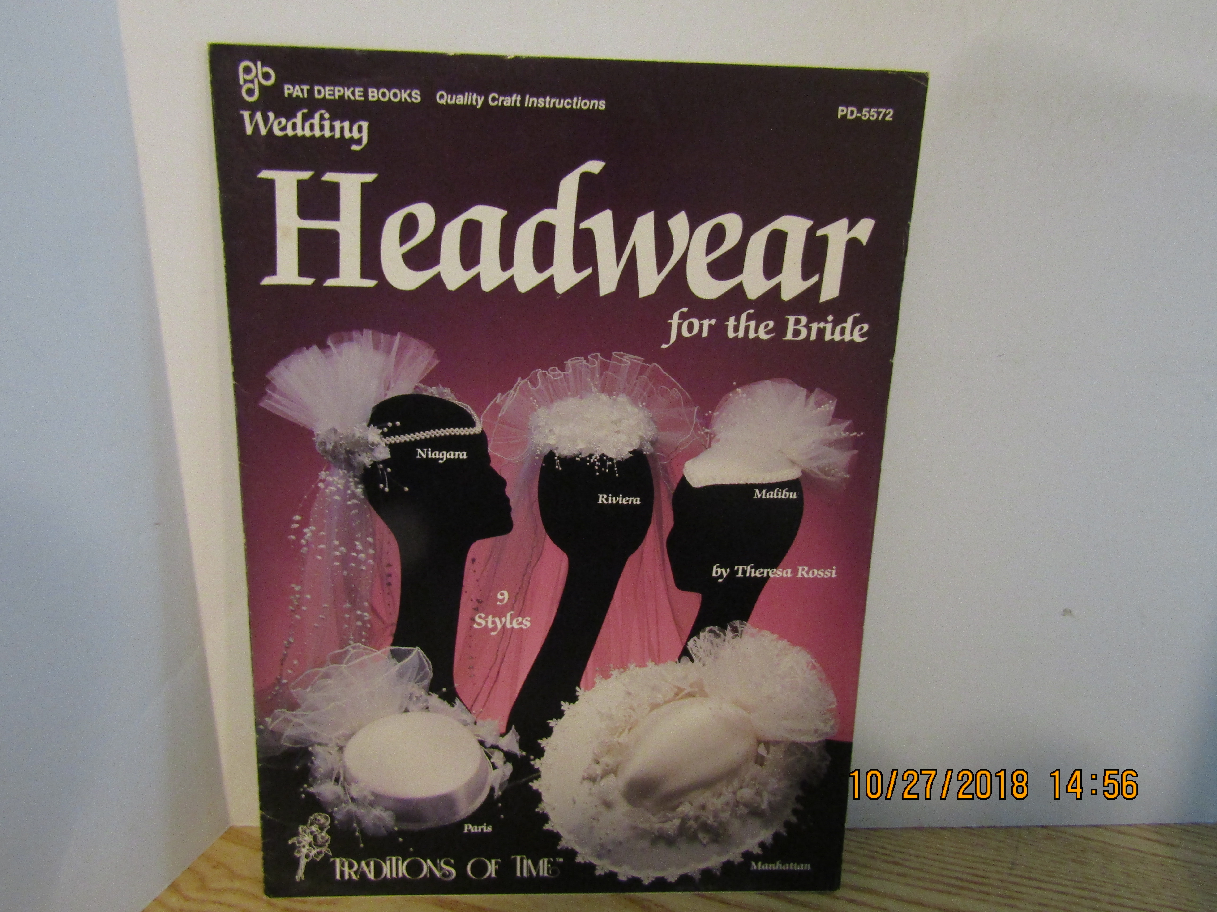 Pat Depke Book  Wedding Headwear For The Bride #5572