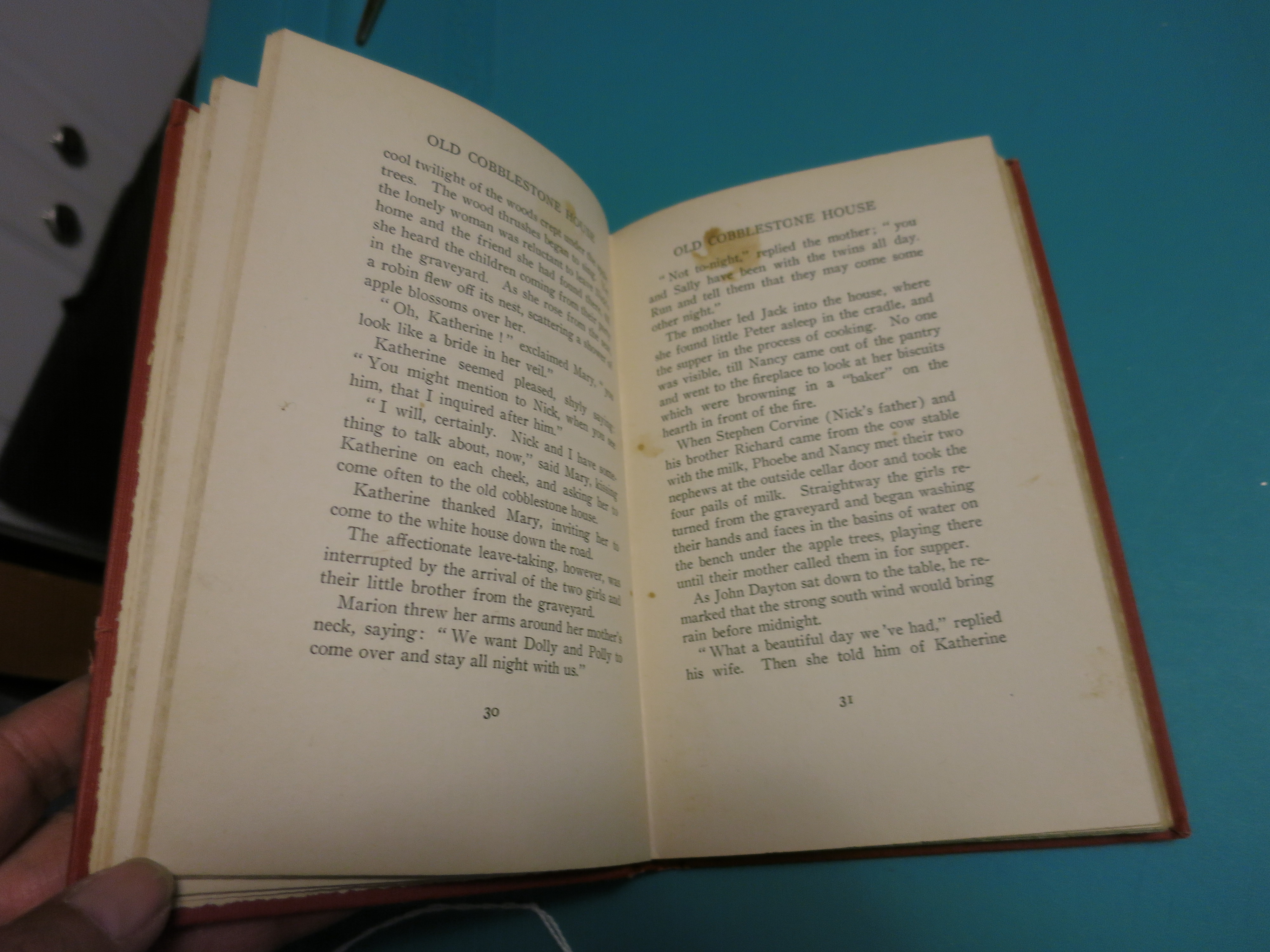 Old Cobblestone House A Ghost Story 1917 1st