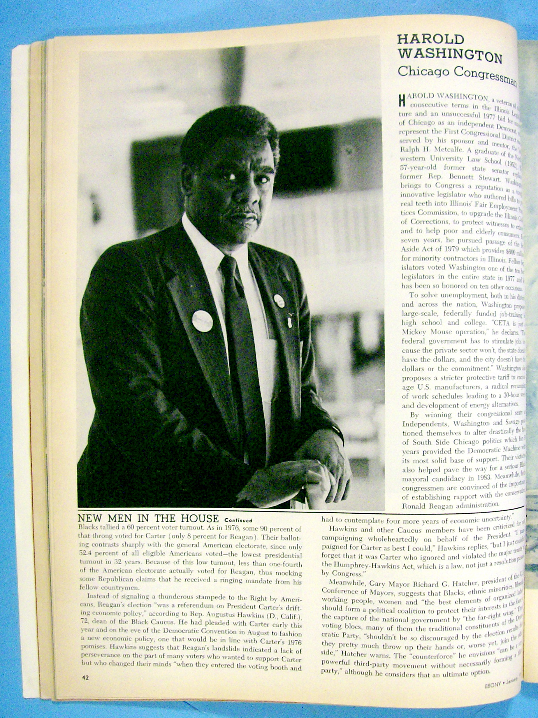 Ebony Magazine January 1981 Billy Dee Williams