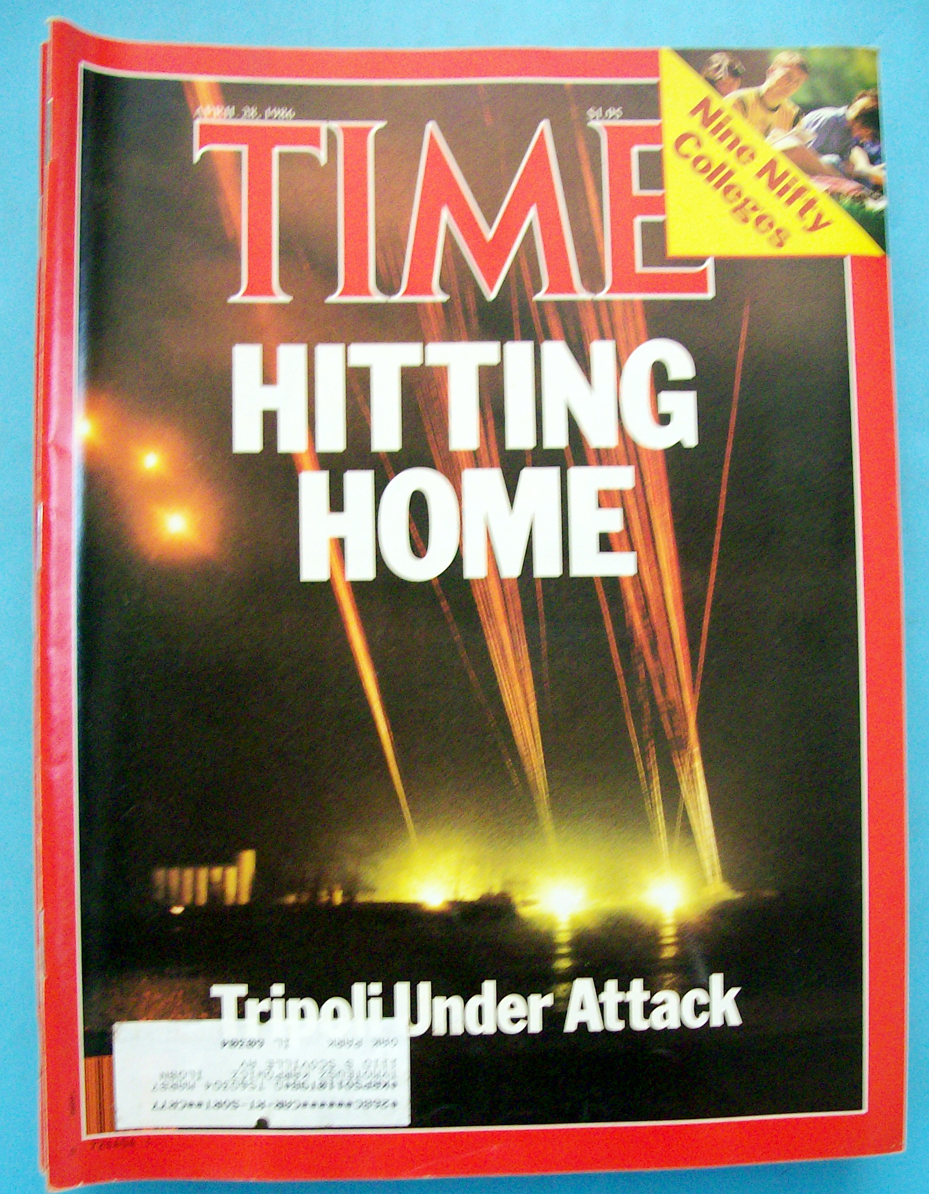 Time Magazine-April 28, 1986-Hitting Home