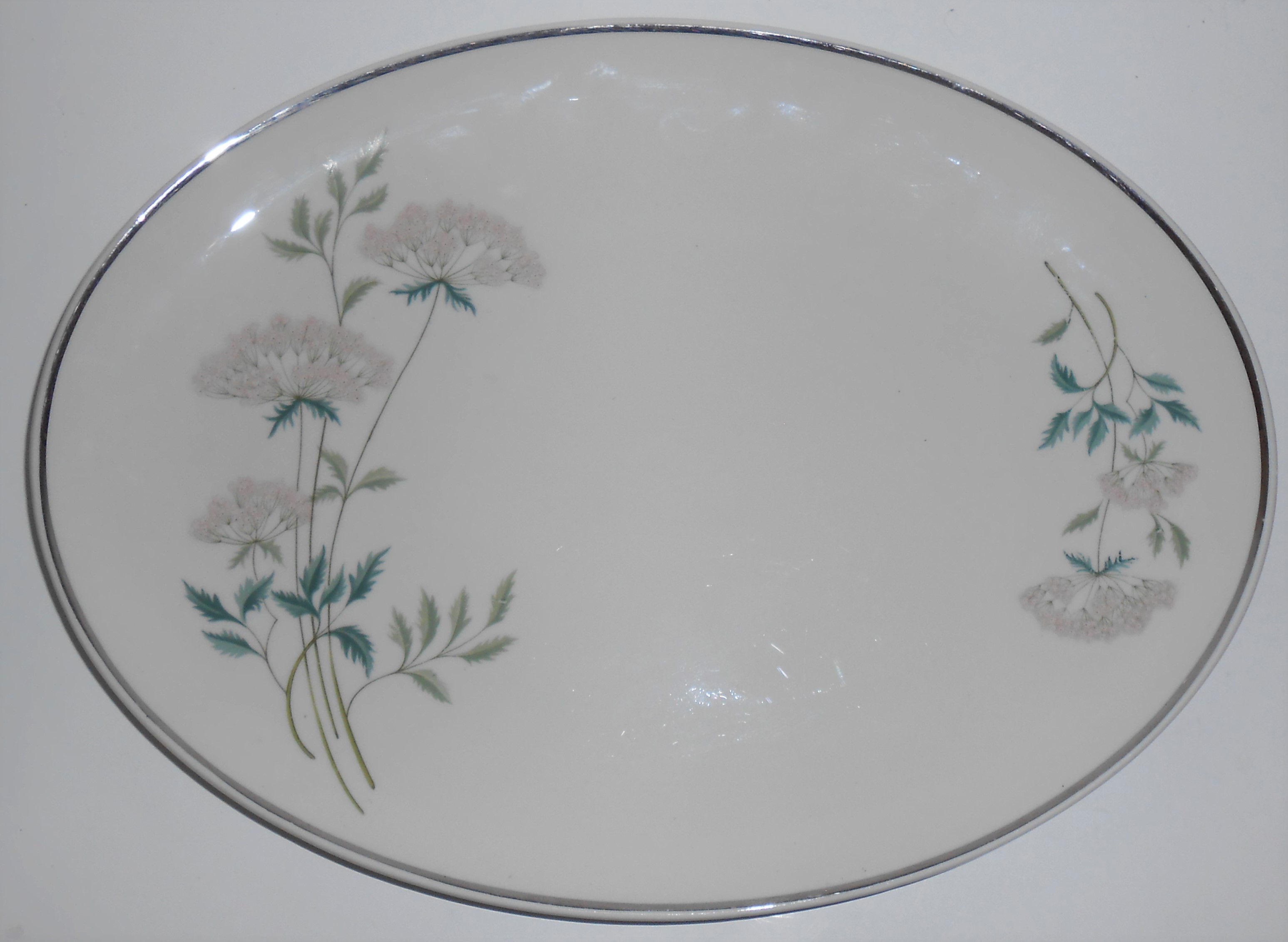 Vogue China Porcelain Platinum Band Catalina Platter